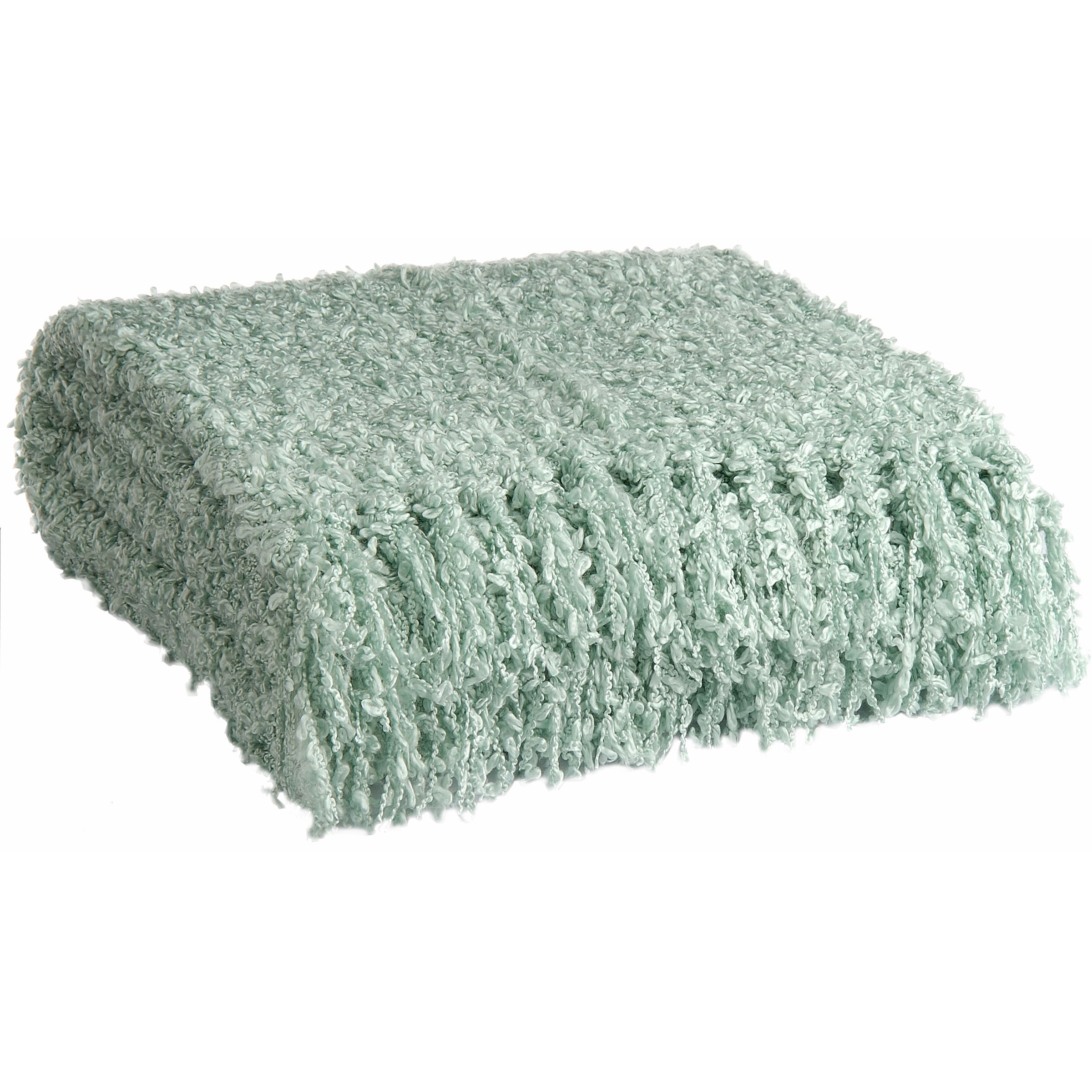 Boucle Throw, Duck Egg