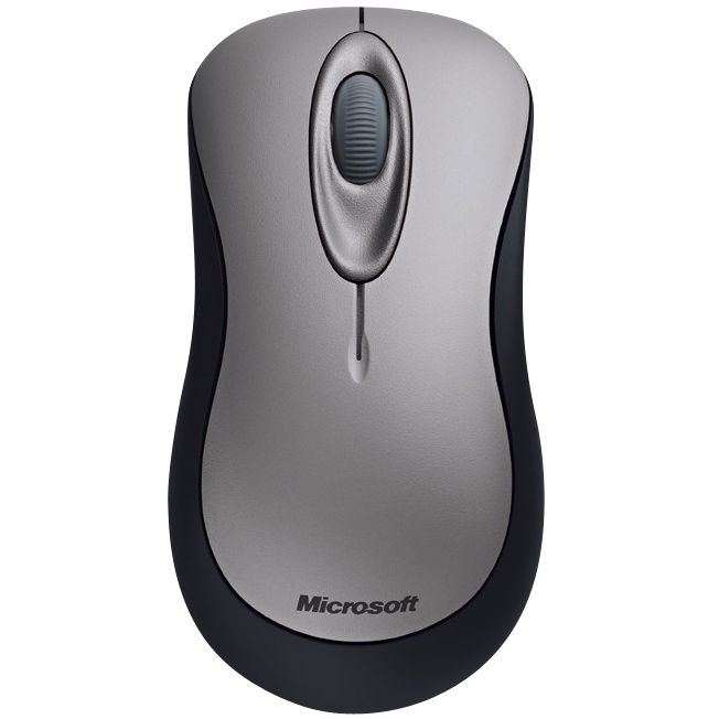 Microsoft 2000 Wireless Optical Mouse Black