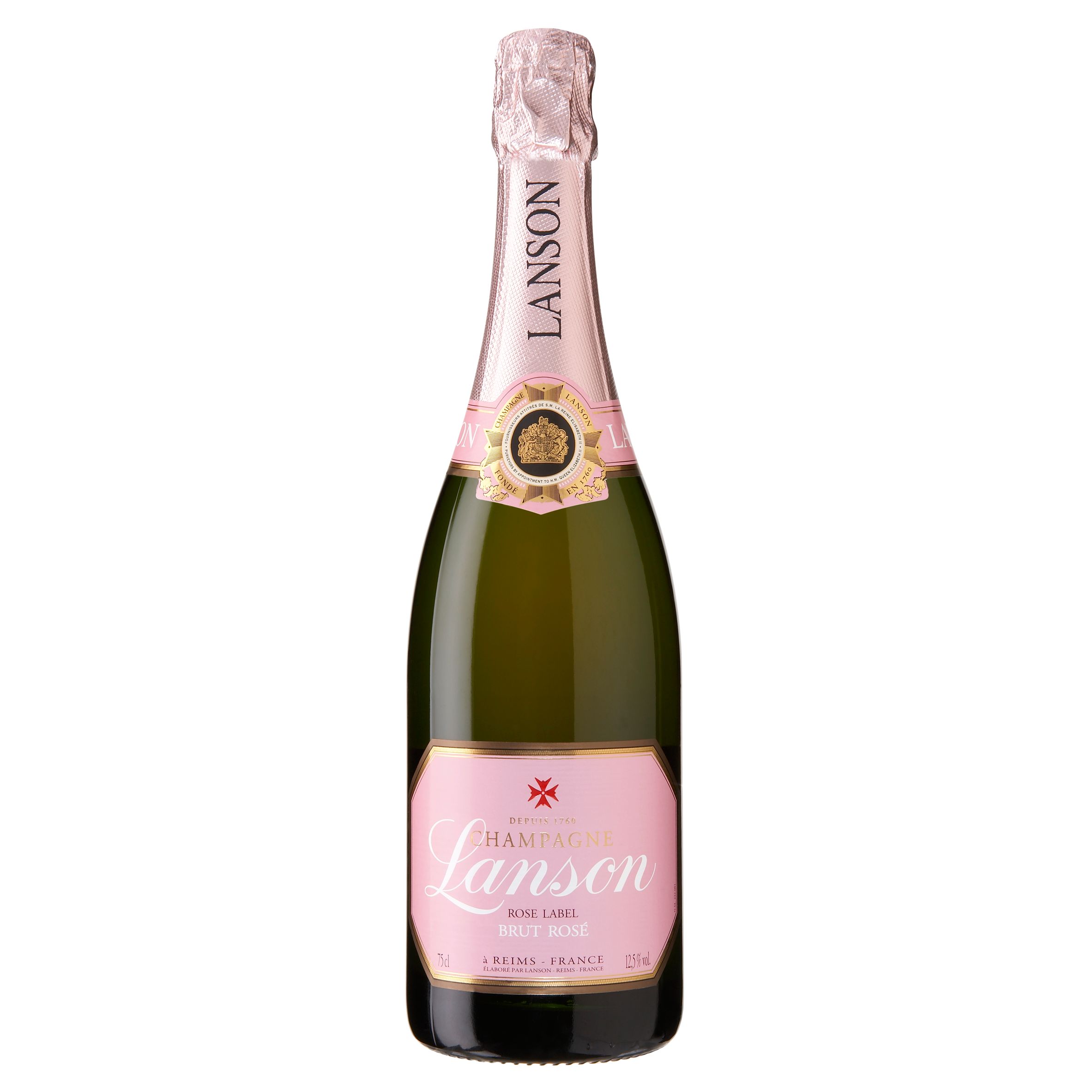 Lanson Brut Rosé NV Champagne, France at John Lewis