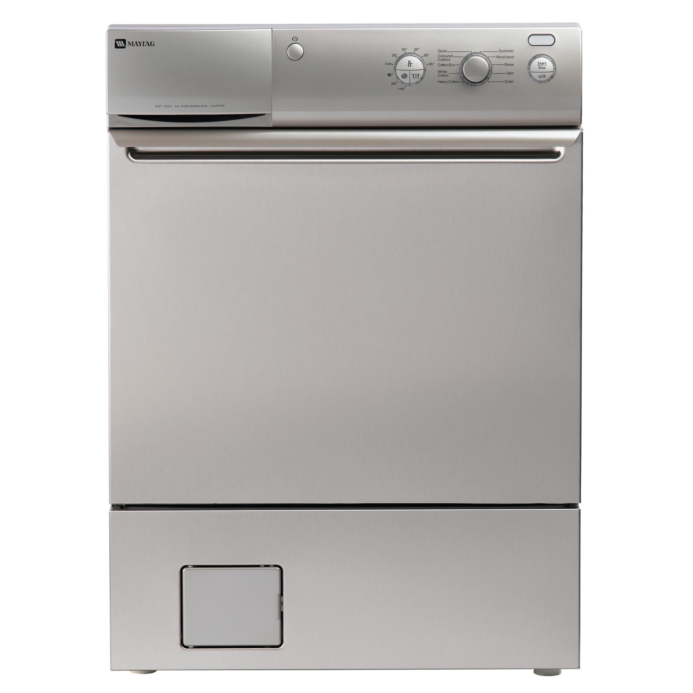 Maytag MAF9501AES Washing Machine, Stainless steel
