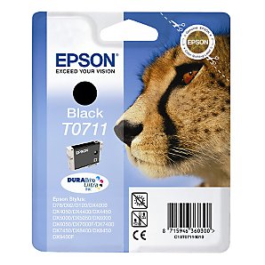 Epson Genuine Black Epson T0711 Ink Cartridge -