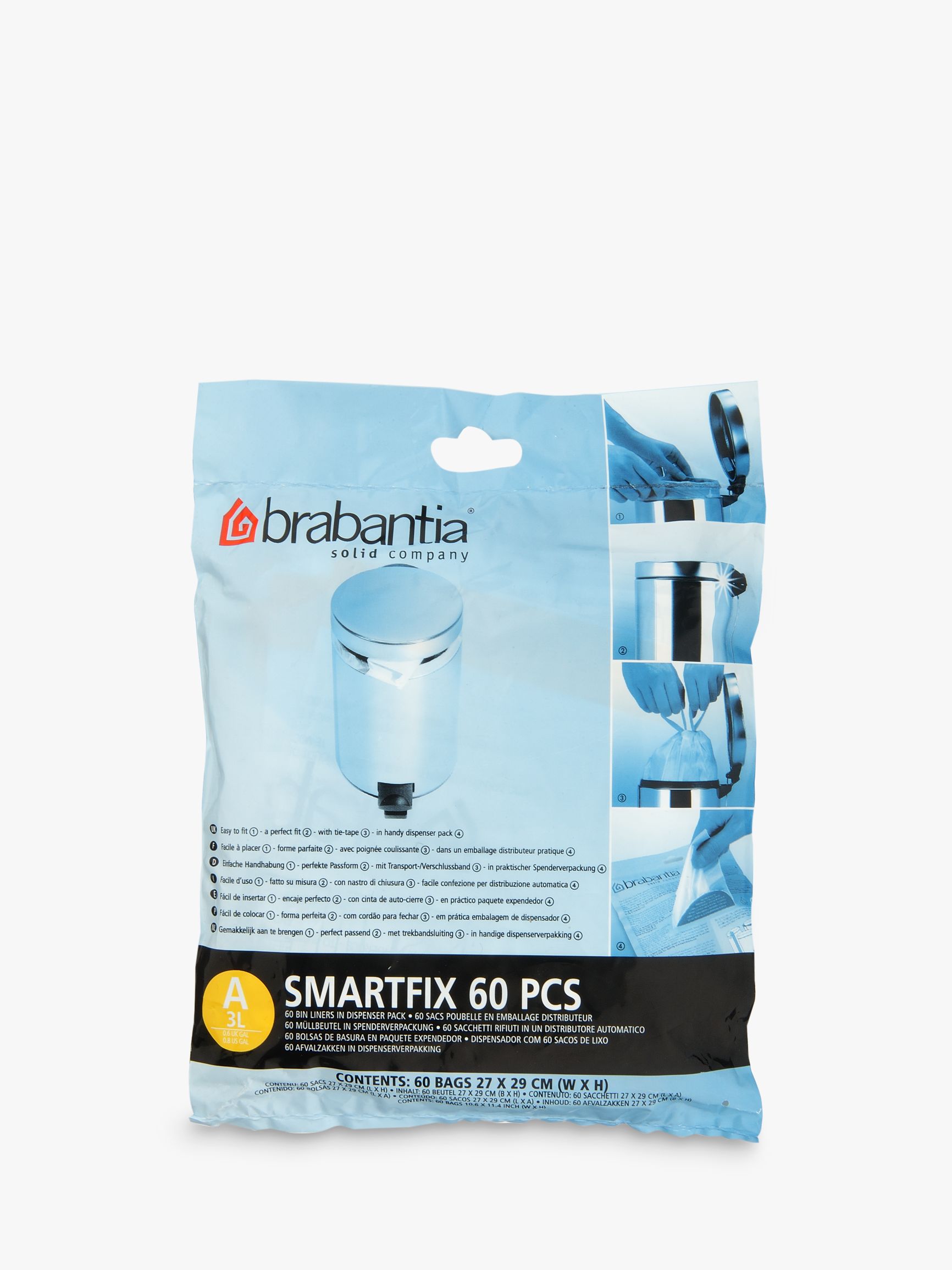 Smartfix Bin Liners, A, 3L