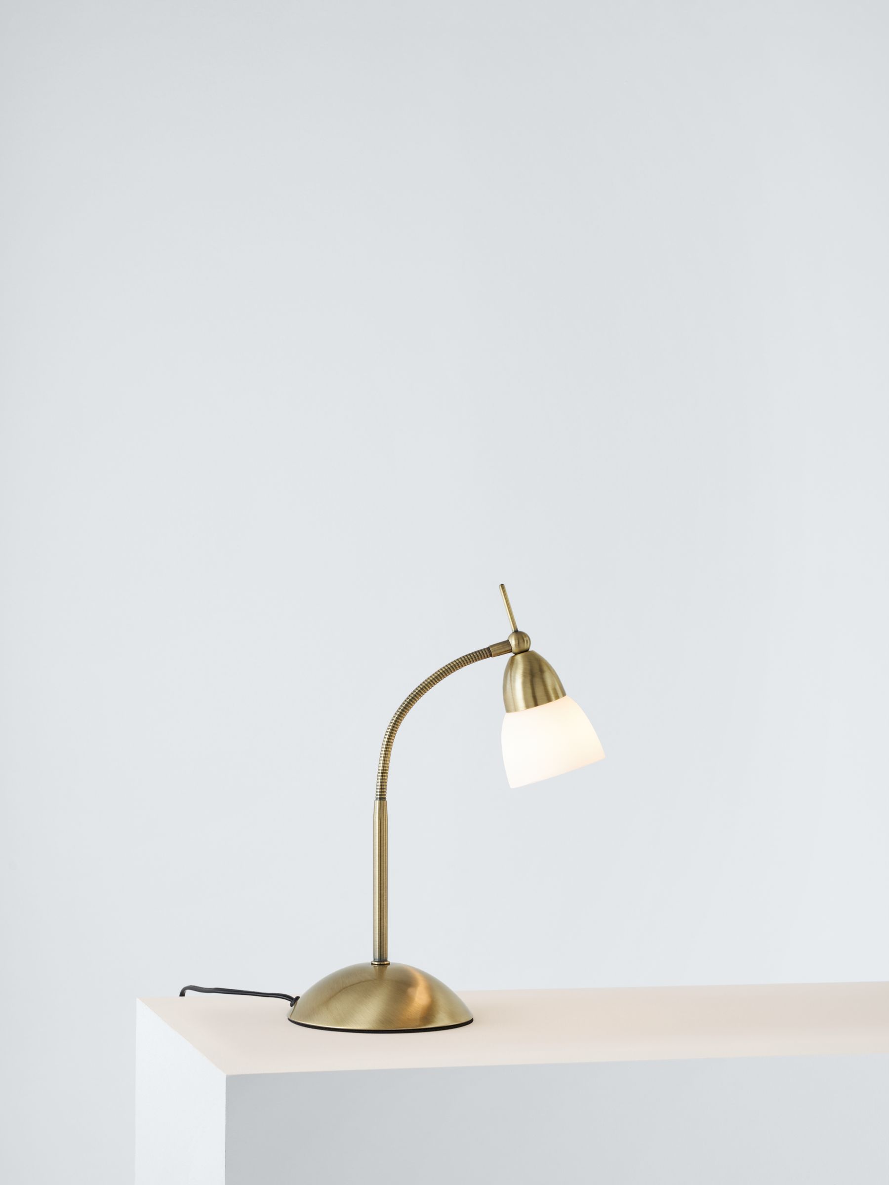 Contact Touch Task Lamp, Brass