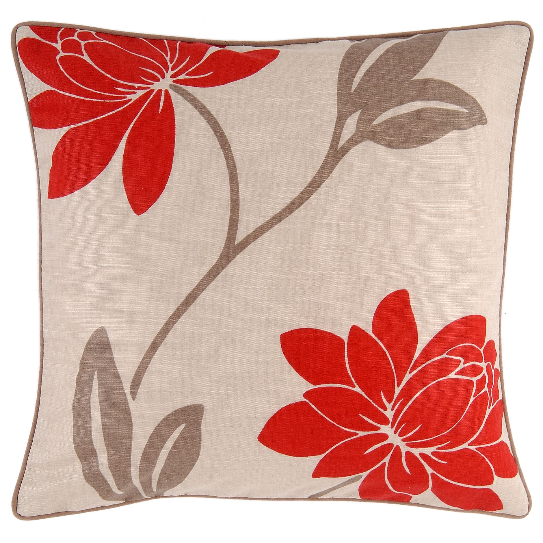 John Lewis Saiuri Cushion, Red