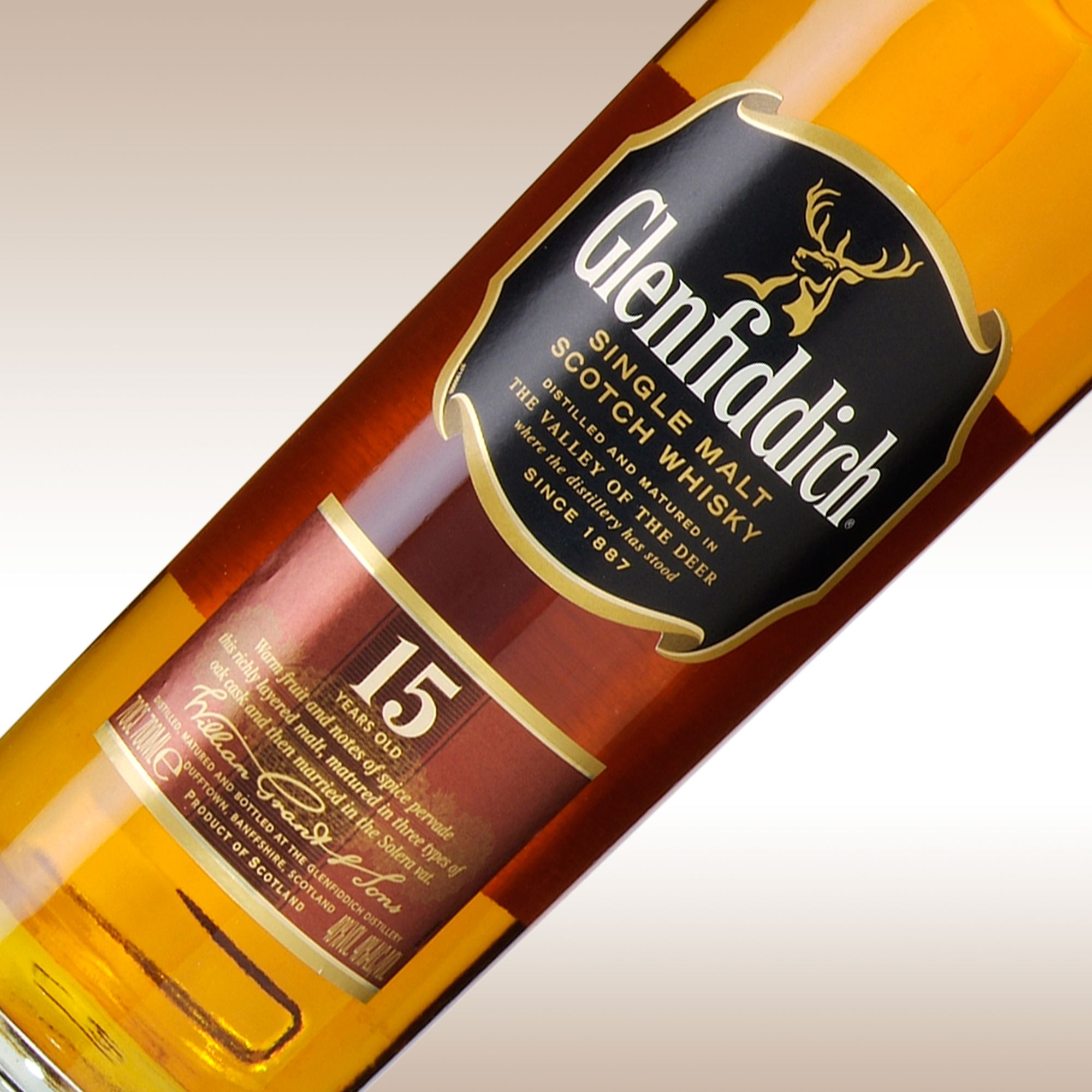 Glenfiddich 15-Year-Old Speyside Malt Whisky at John Lewis