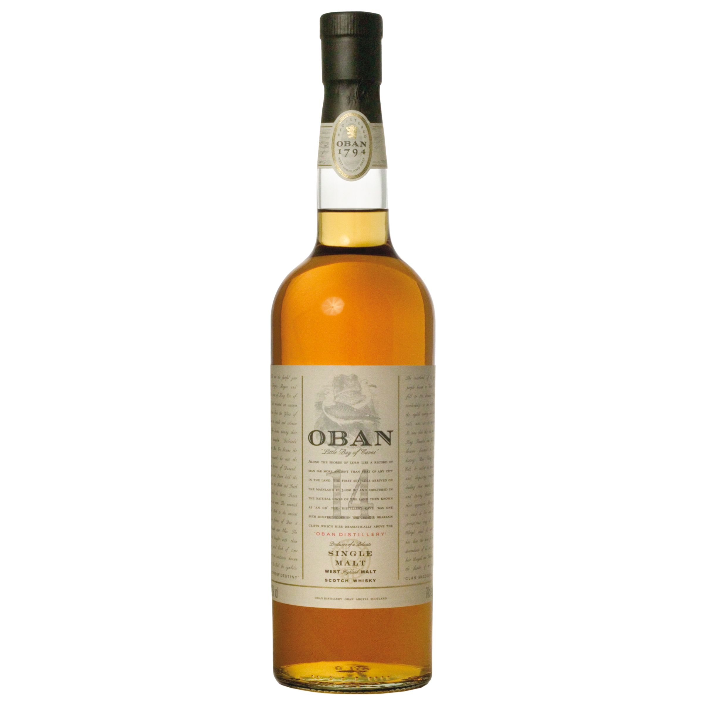 Oban 14-Year-Old Highland Malt Whisky at JohnLewis