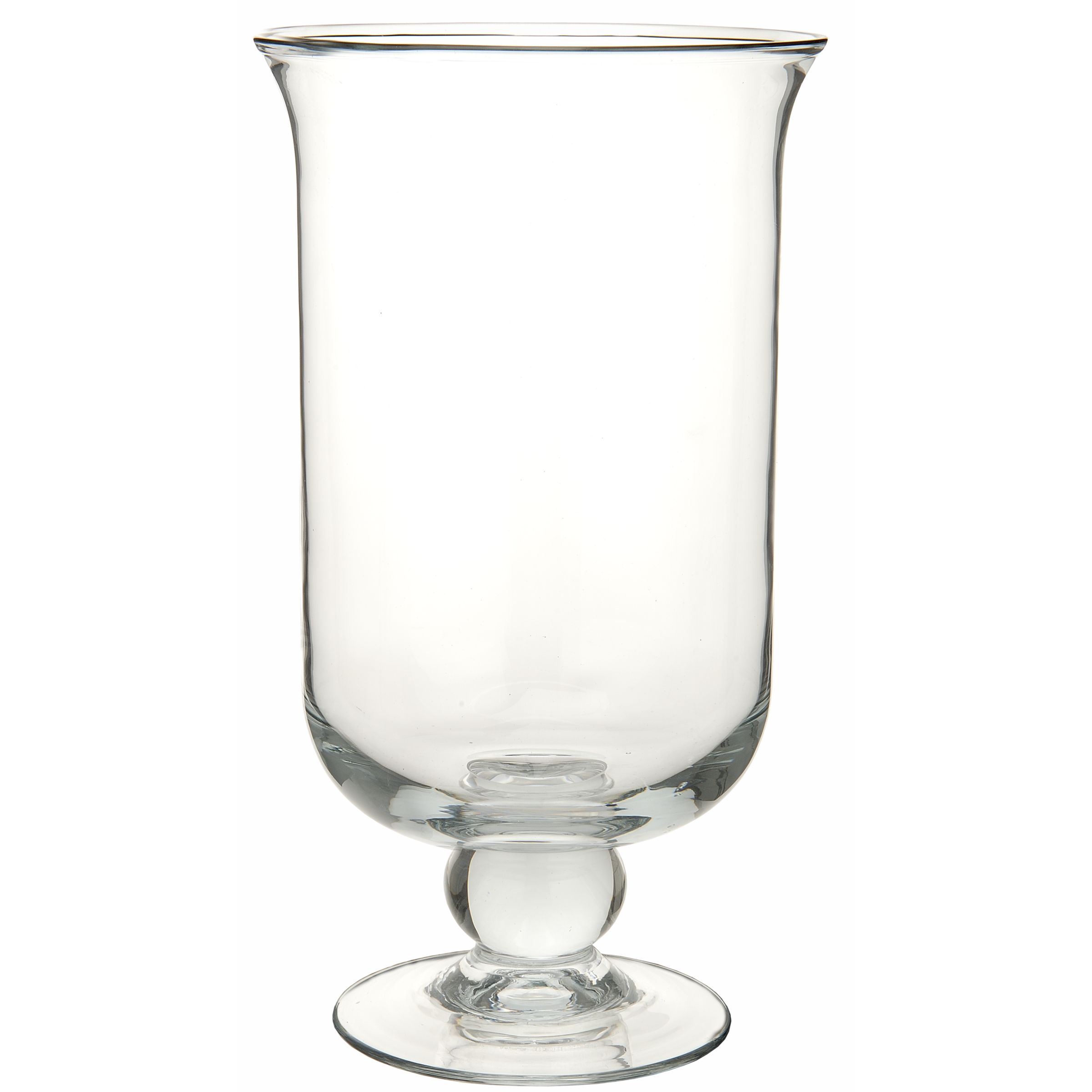 Glass Hurricane Lamp