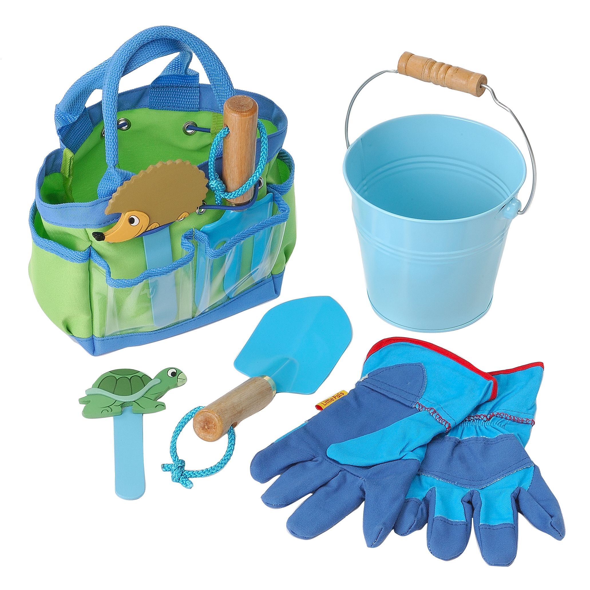 Childrens' Garden Tool Kit, Blue