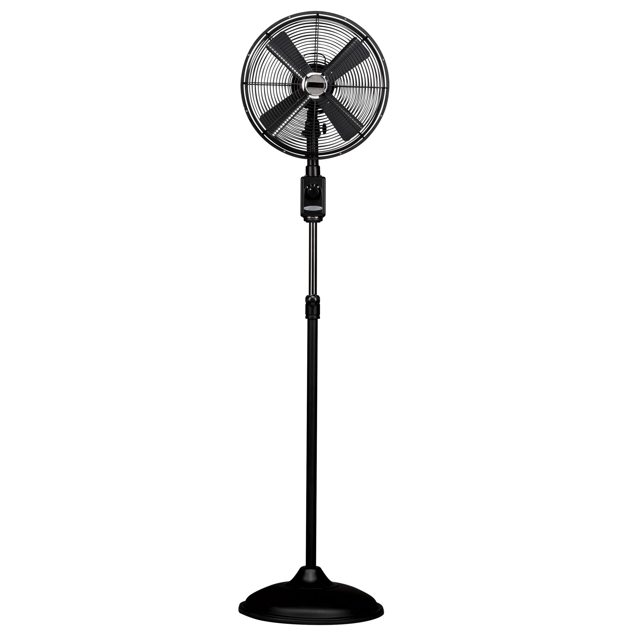 John Lewis Pedestal Fan Black