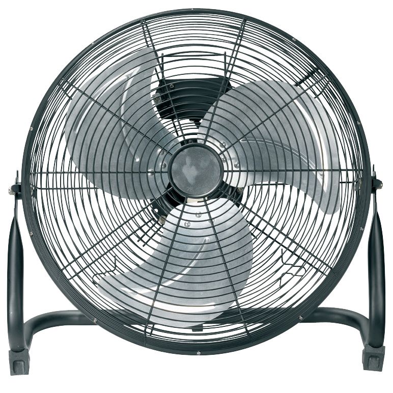 John Lewis Circulator Fan, 46cm, Black