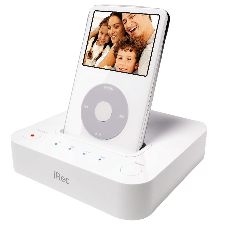 iRec IR1500 Video Recorder Dock for iPod Video