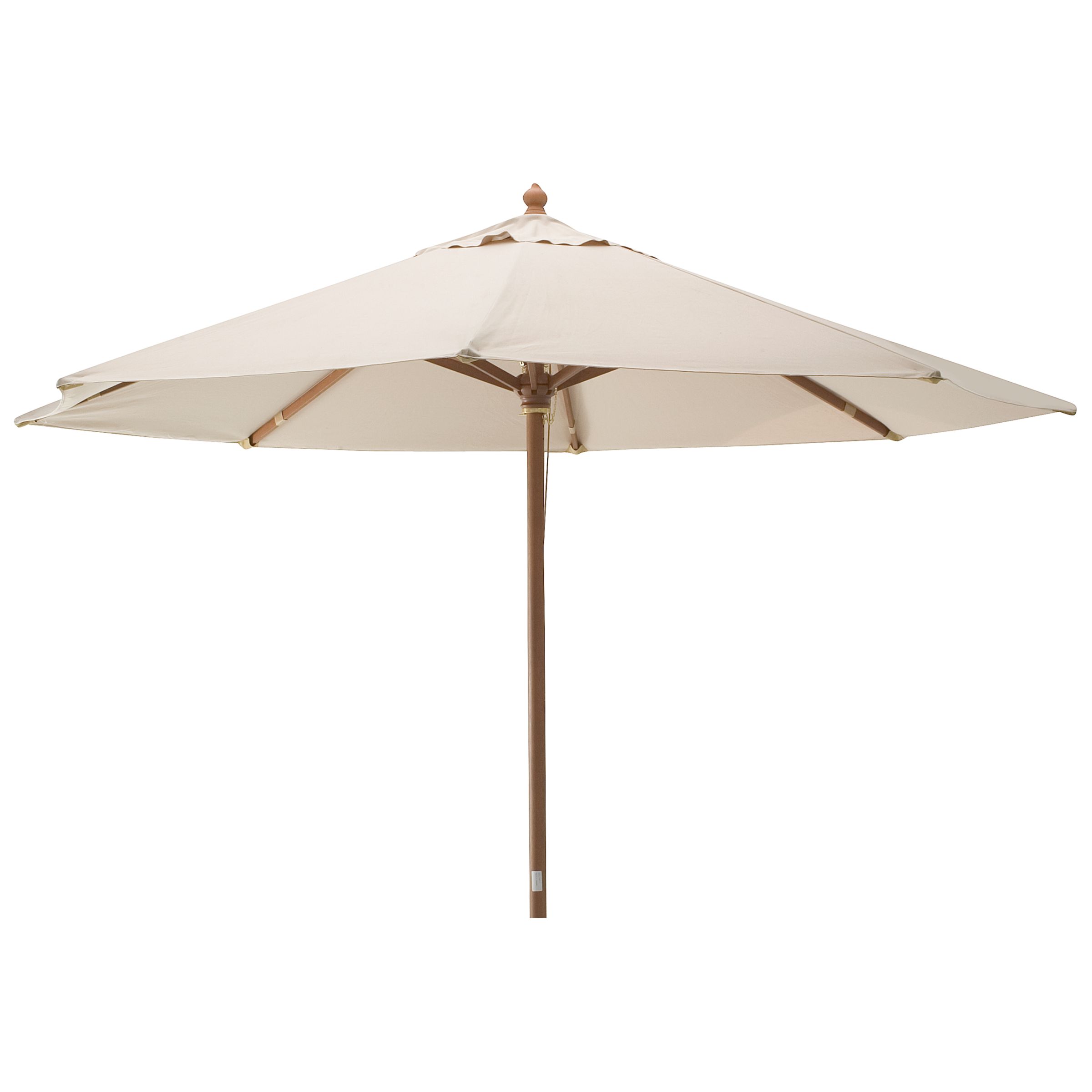 Deluxe Garden Parasol, Natural