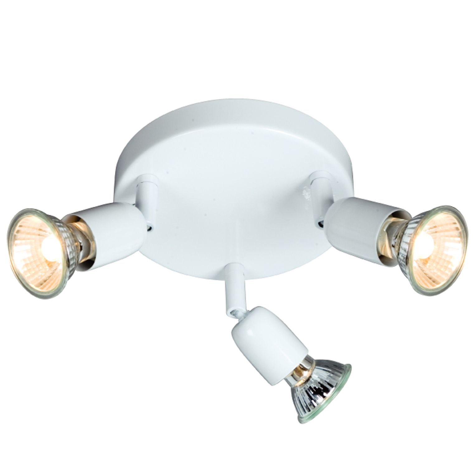 John Lewis Keely 3 Spotlight Ceiling Plate