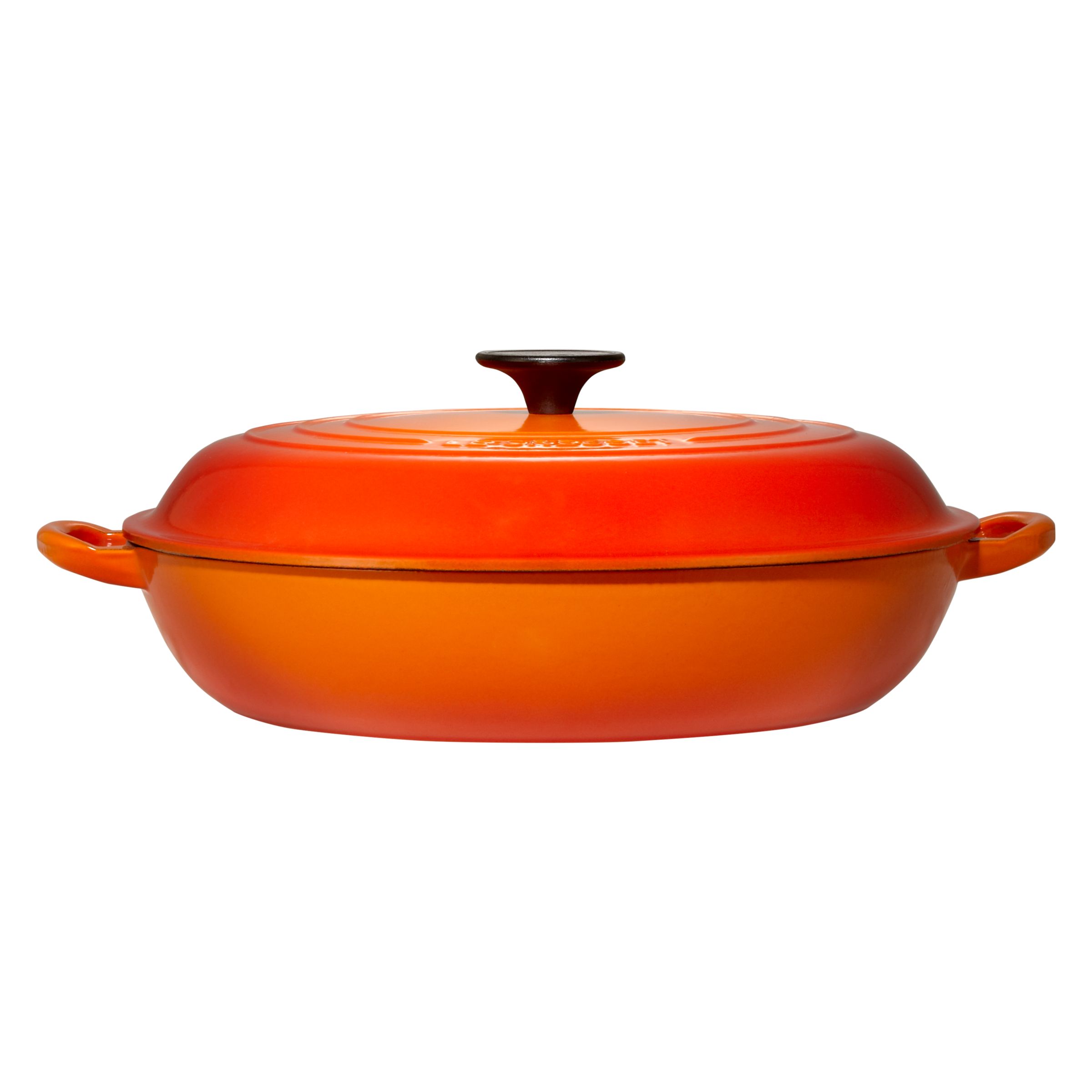 Le Creuset Shallow Casserole, Volcanic, 30cm