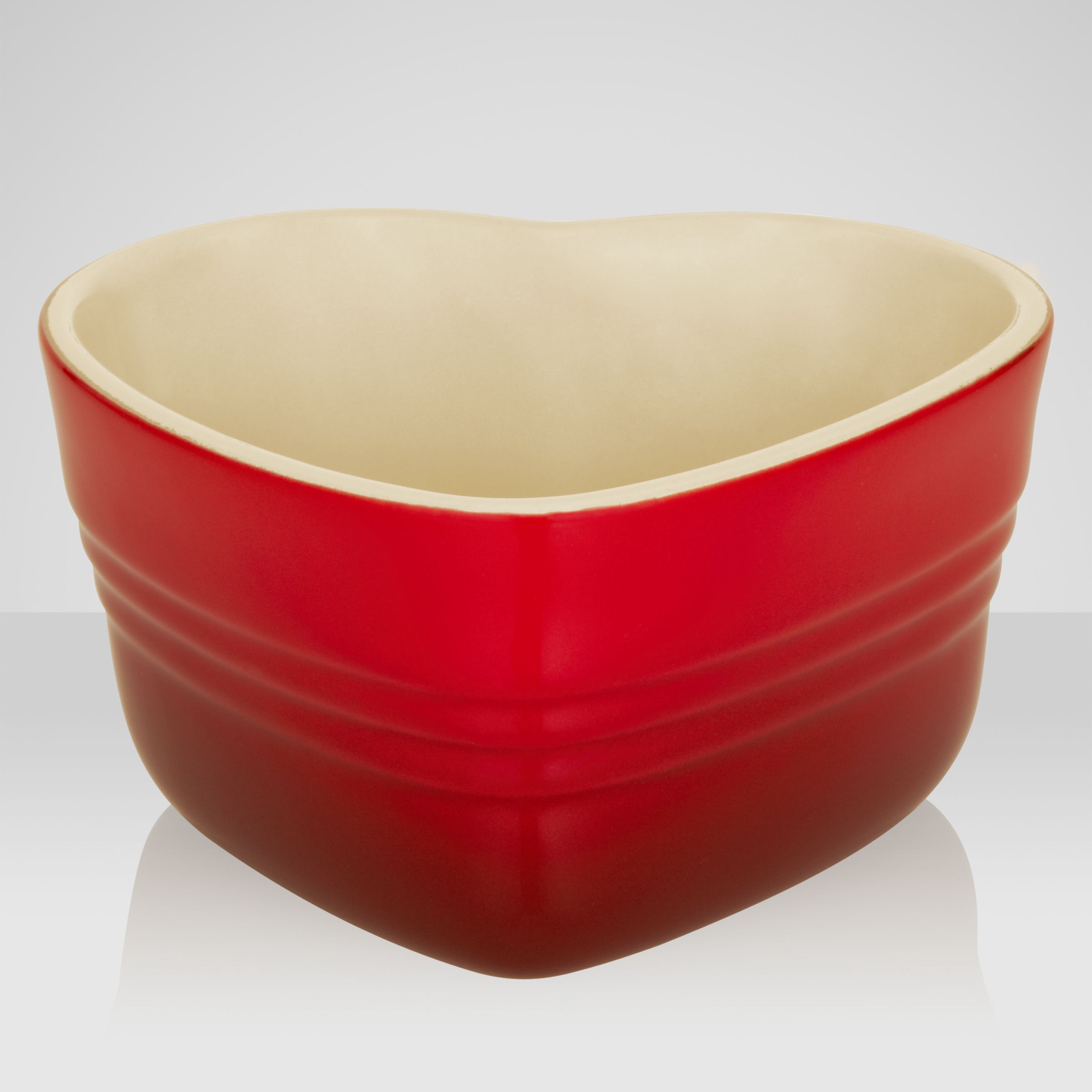 Le Creuset Heart Ramekin, Cerise
