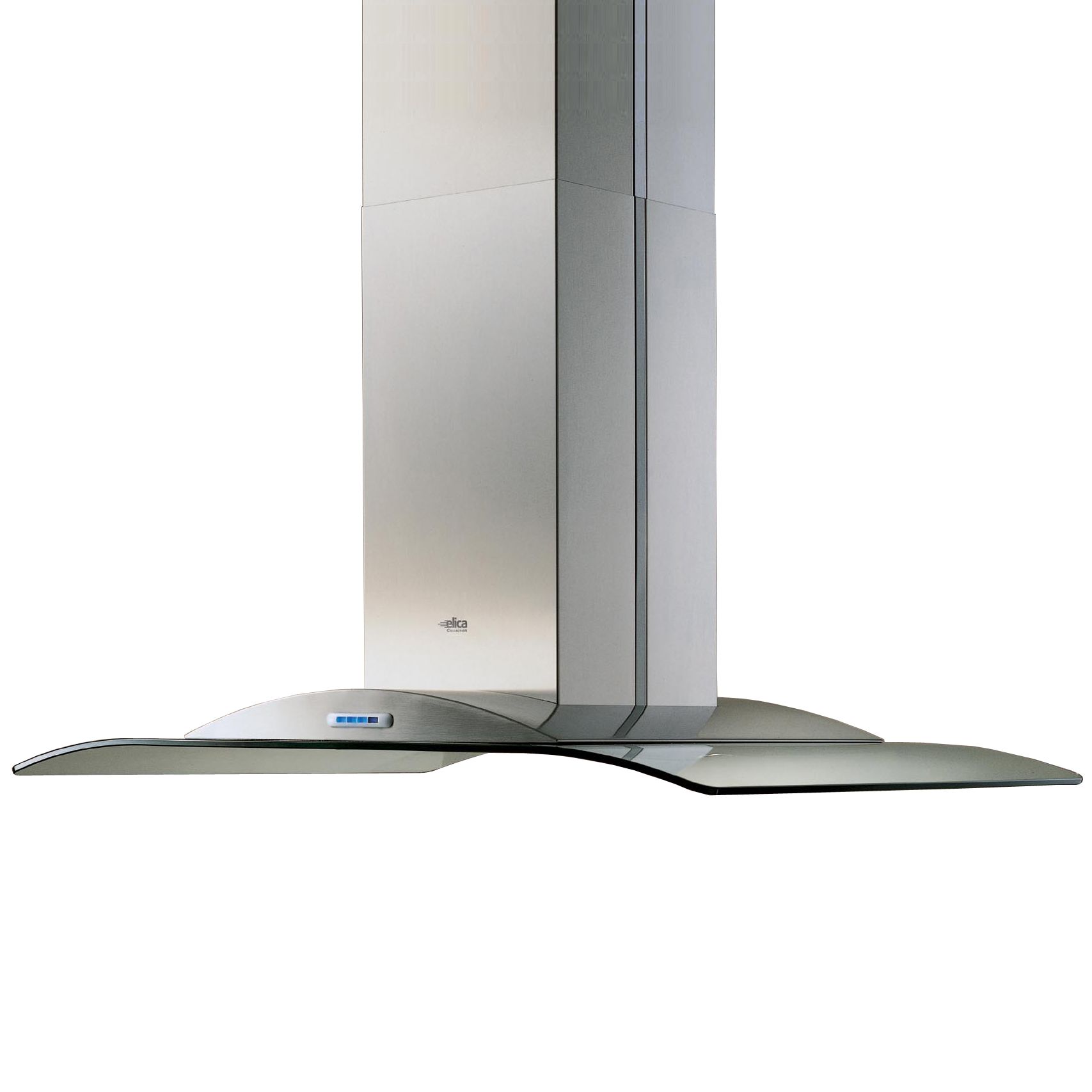 Elica Collection Antarctica Island Chimney Cooker Hood, Stainless Steel at John Lewis