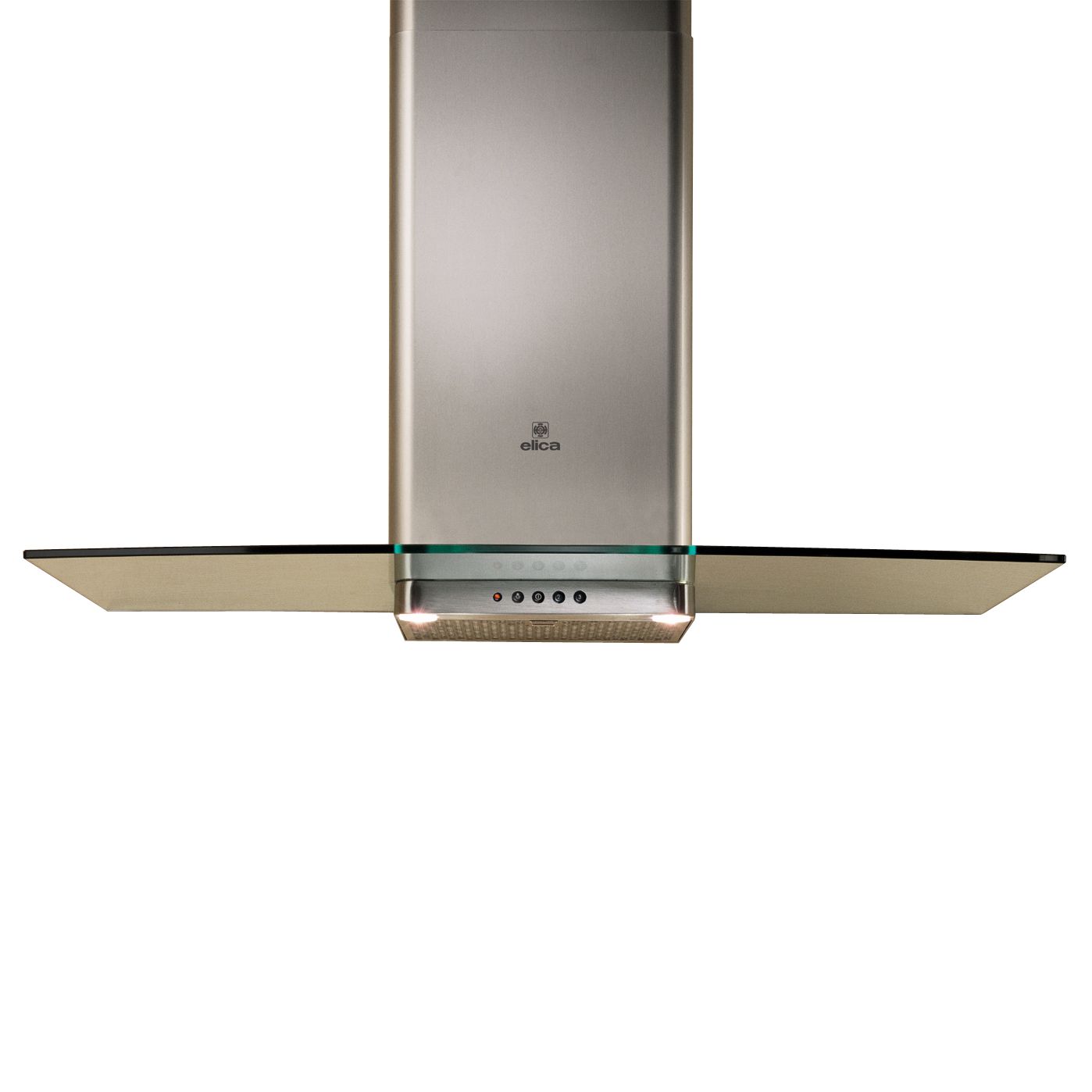 Elica Concept Glacier 70 Chimney Cooker Hood, Stainless Steel at JohnLewis