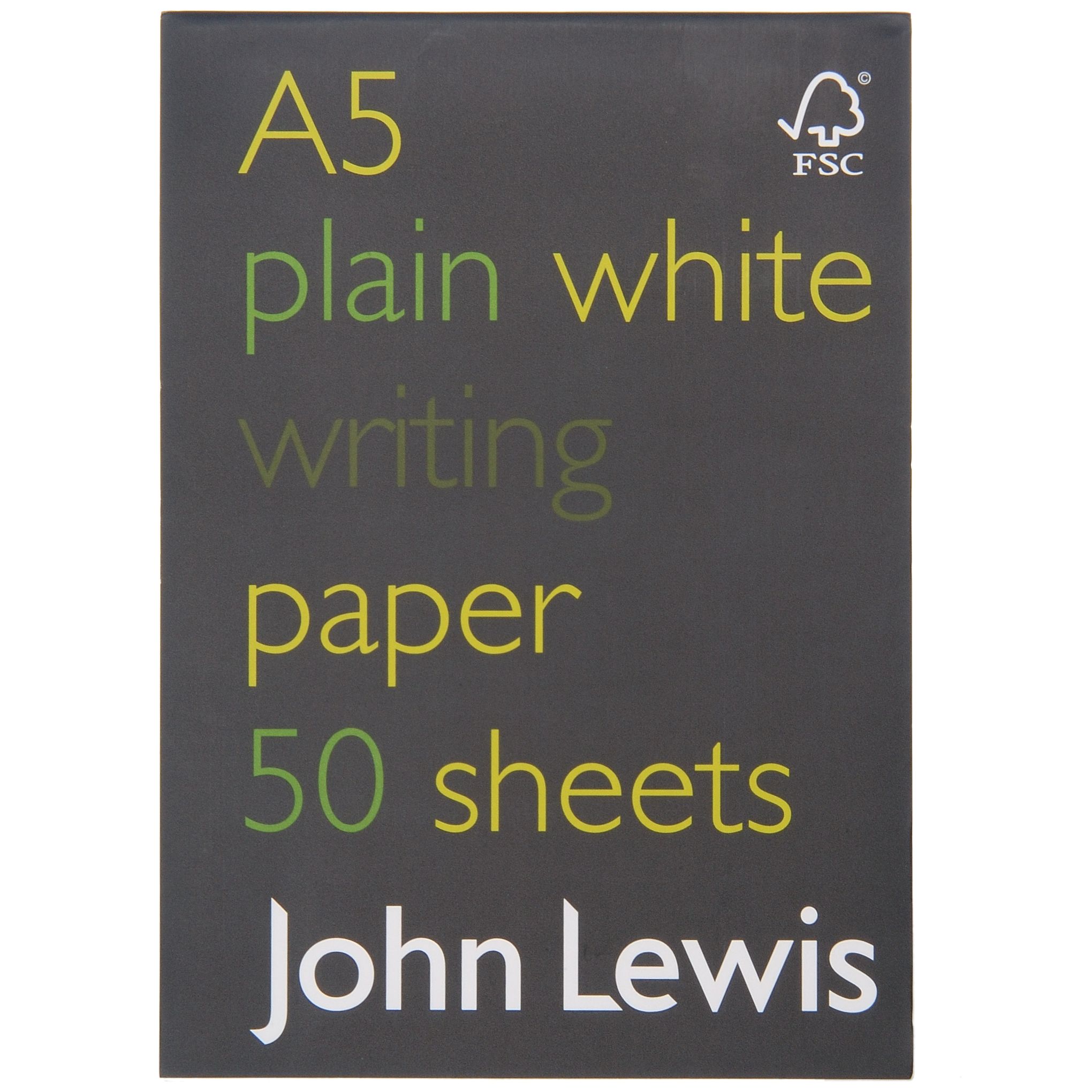 John Lewis A5 Notebook