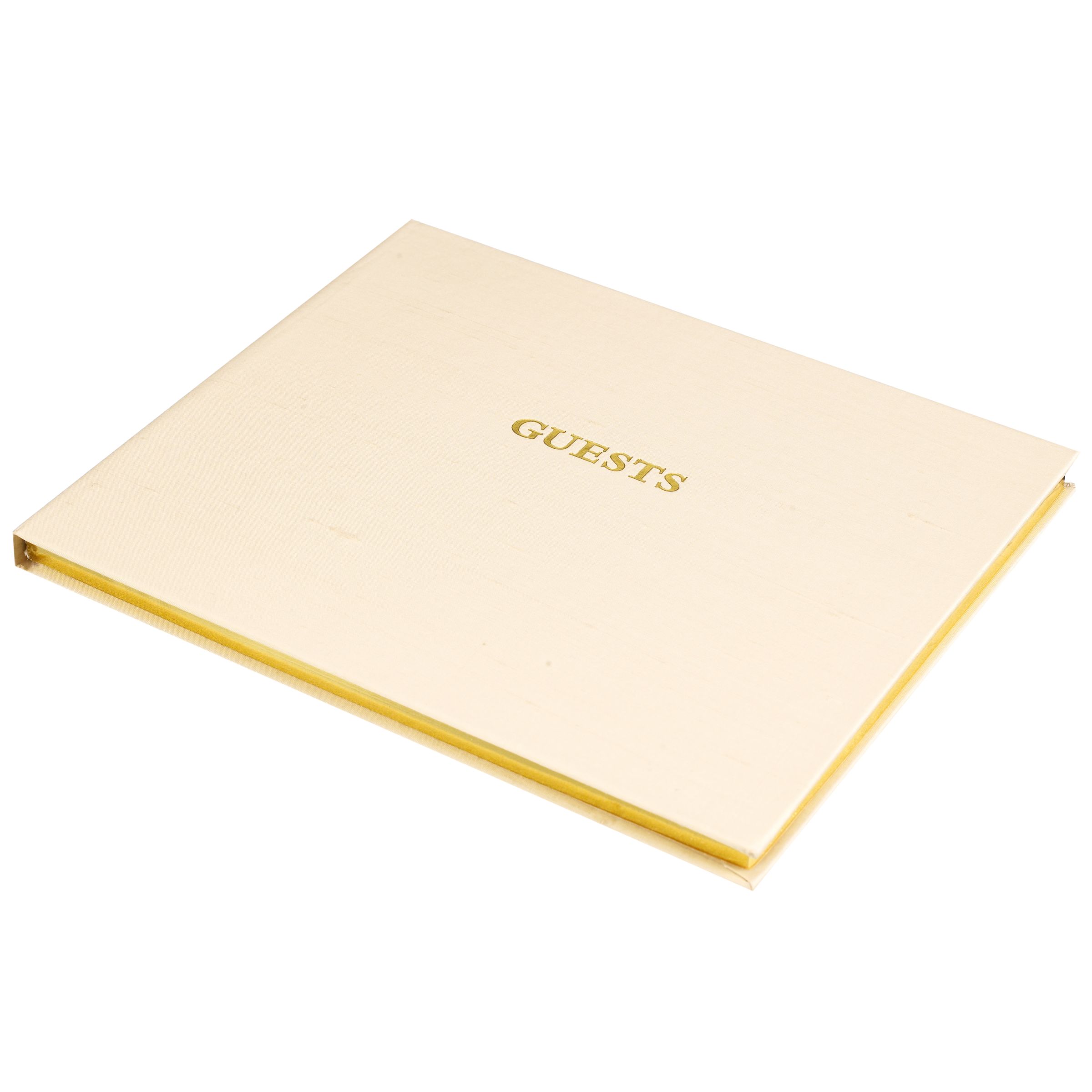 John Lewis Guest Book, Cream