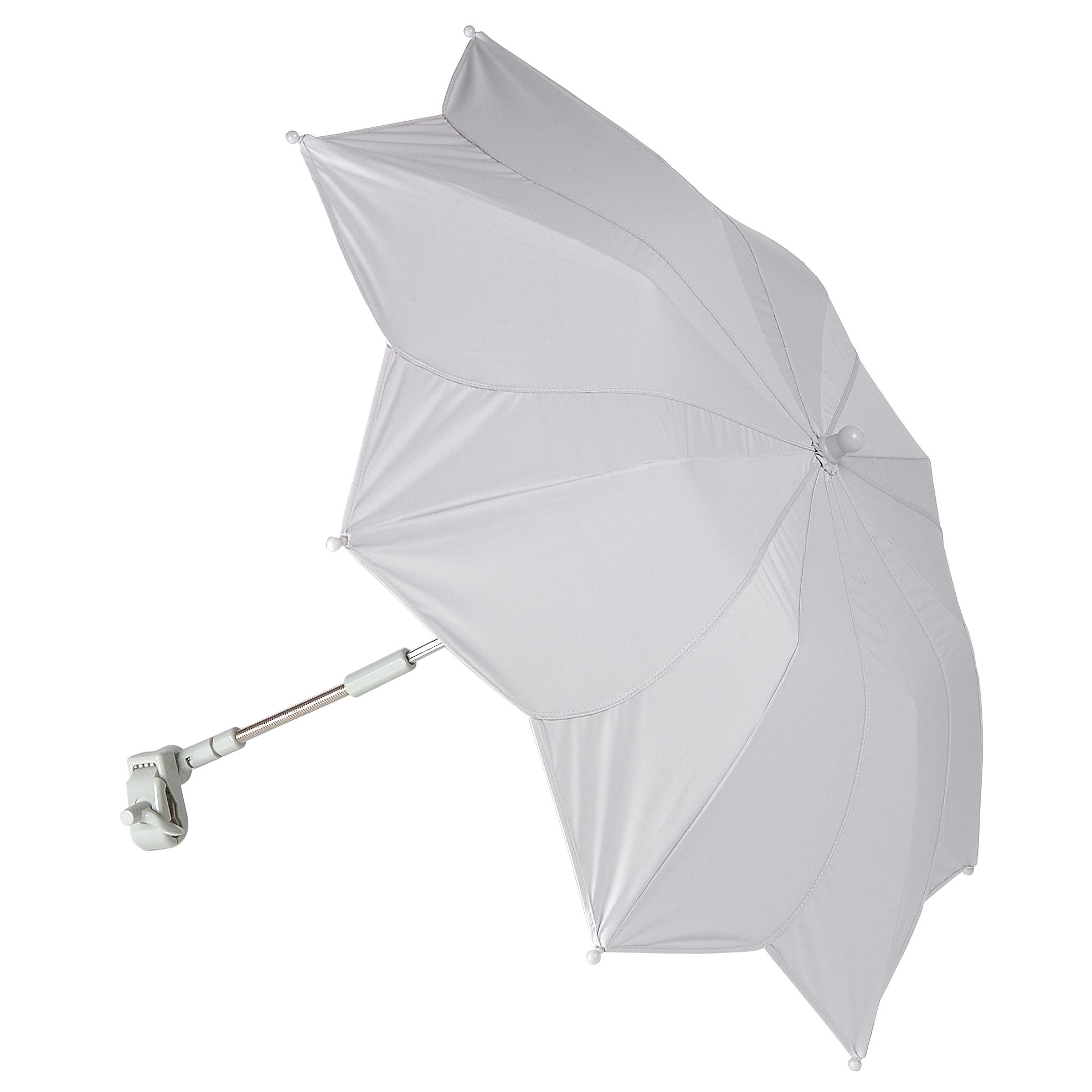 john lewis Baby Petal Parasol- Grey