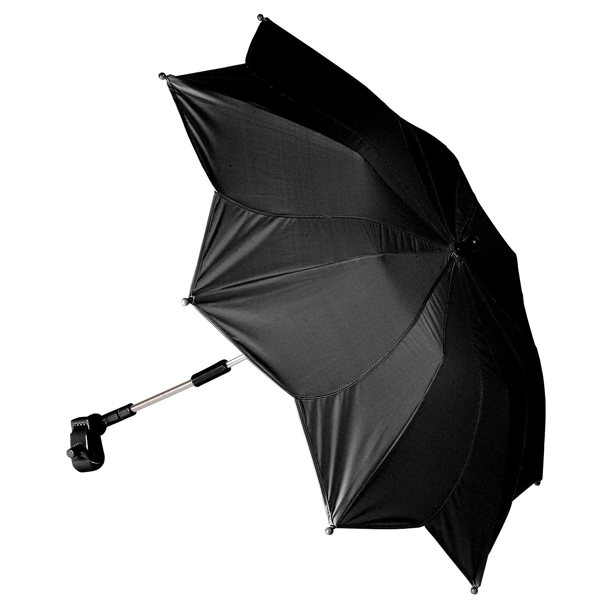 john lewis Baby Petal Parasol Black