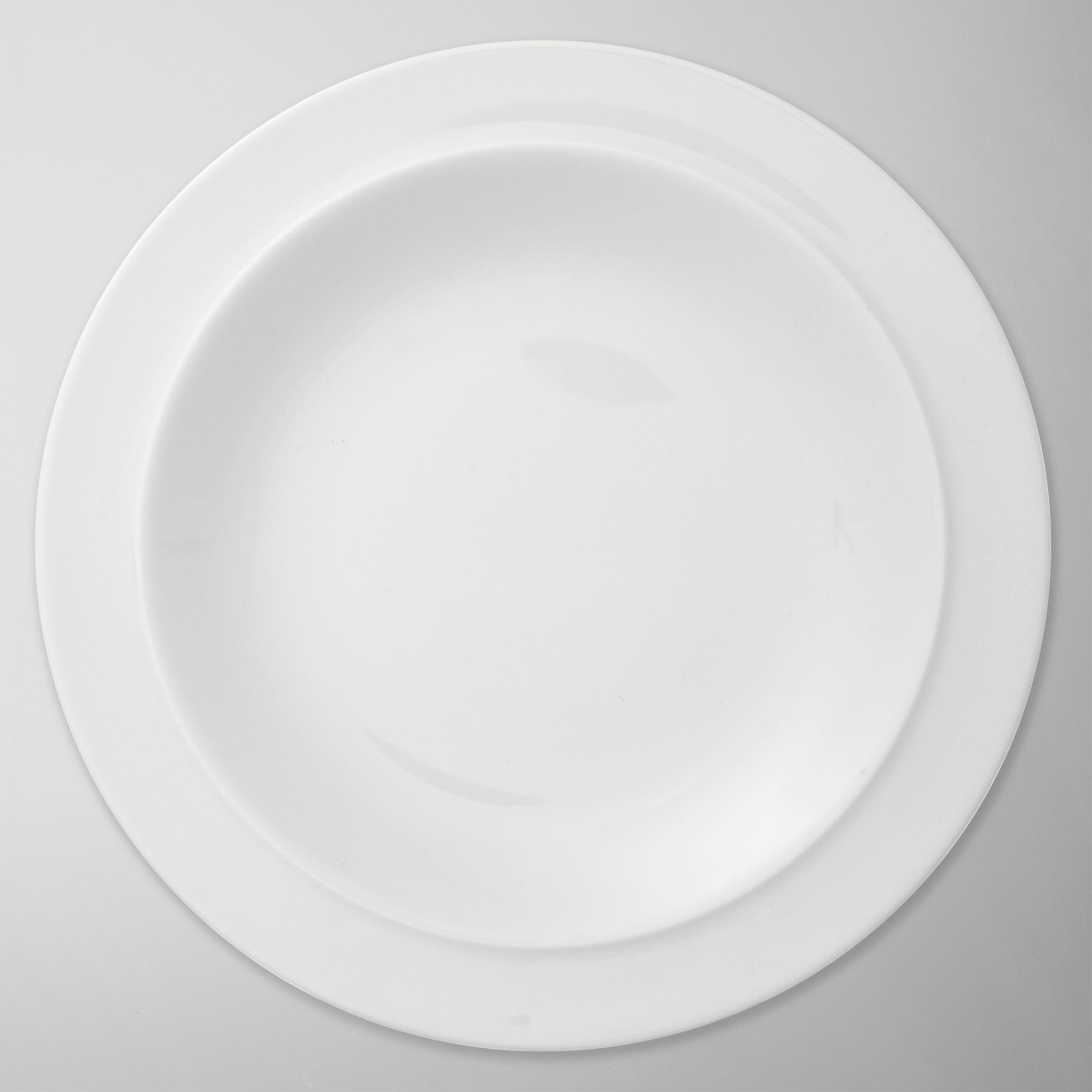 Denby White Tea Plate, 19cm