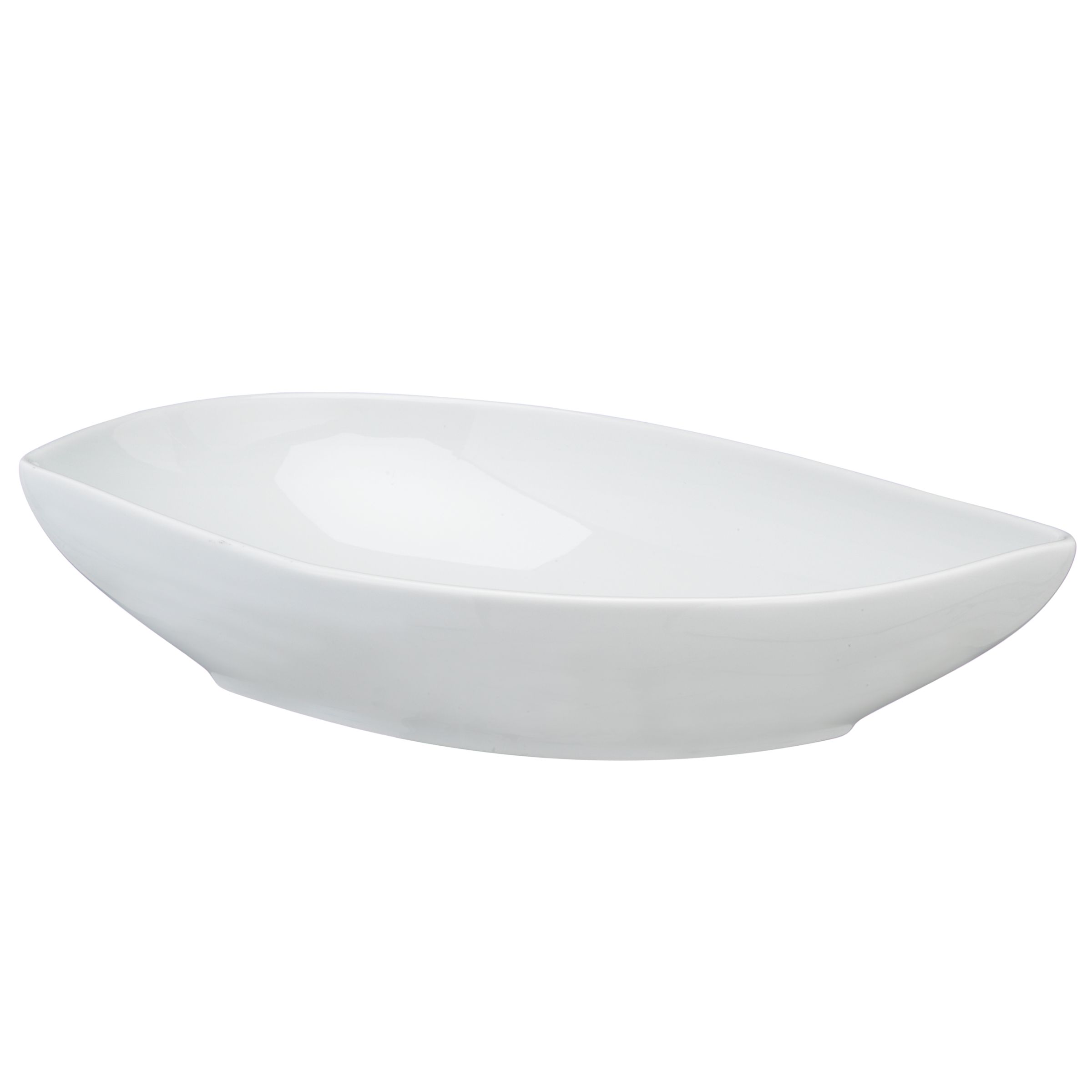 Denby White Serve Large Dish, 0.75L