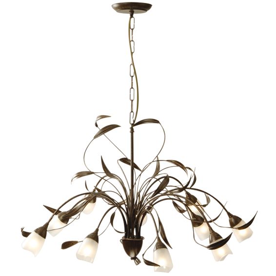 Yasmin Ceiling Light, 10 Arm