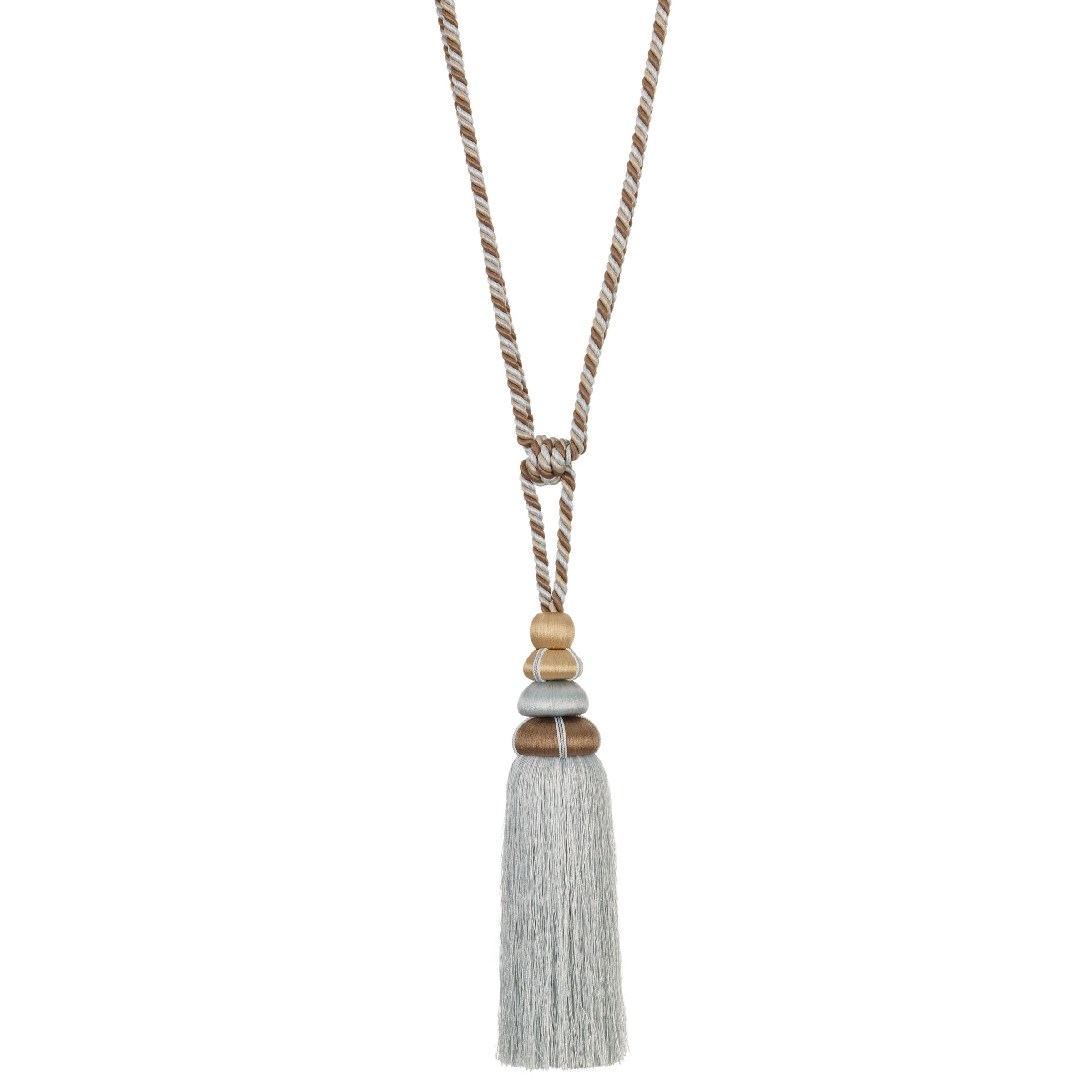 Tassel- Blue / Brown