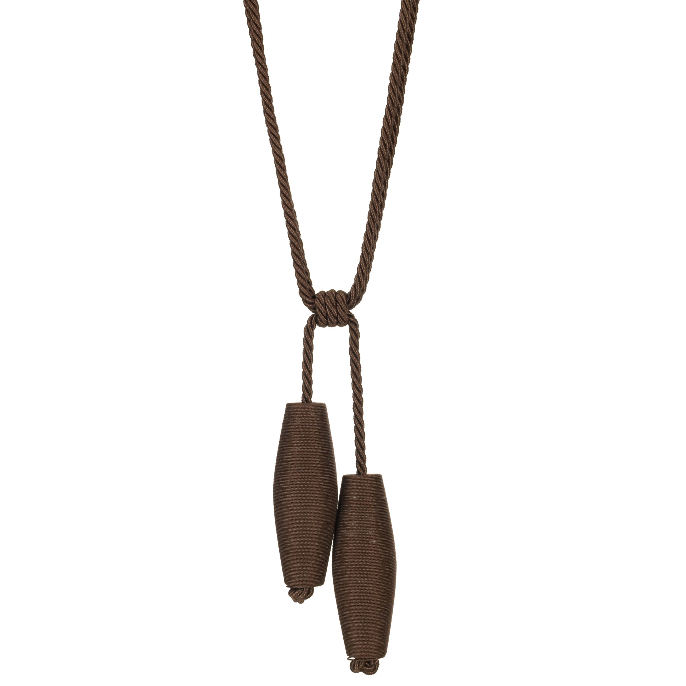 Pendant Tie Back- Brown