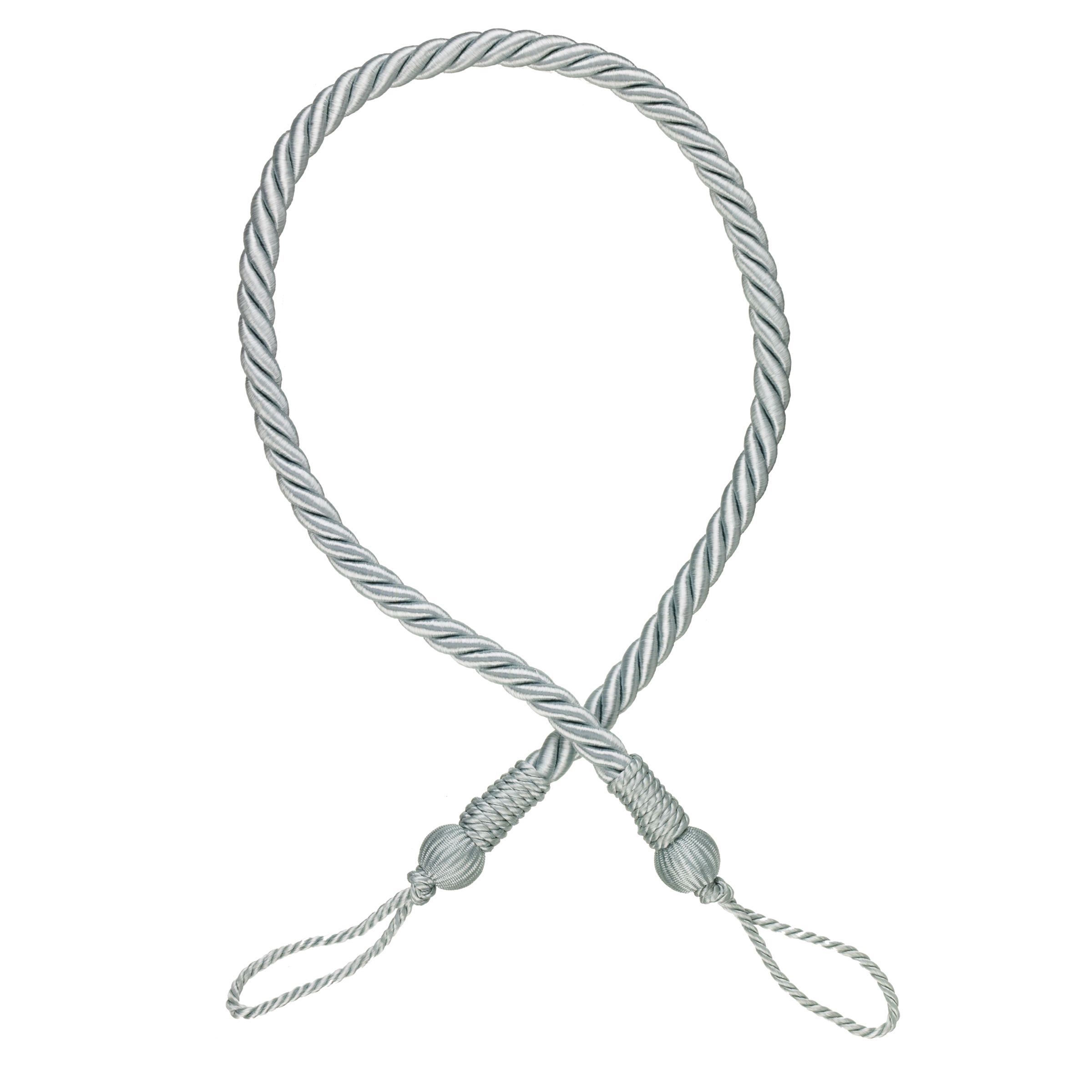 John Lewis Rope Tie Back, Duck Egg