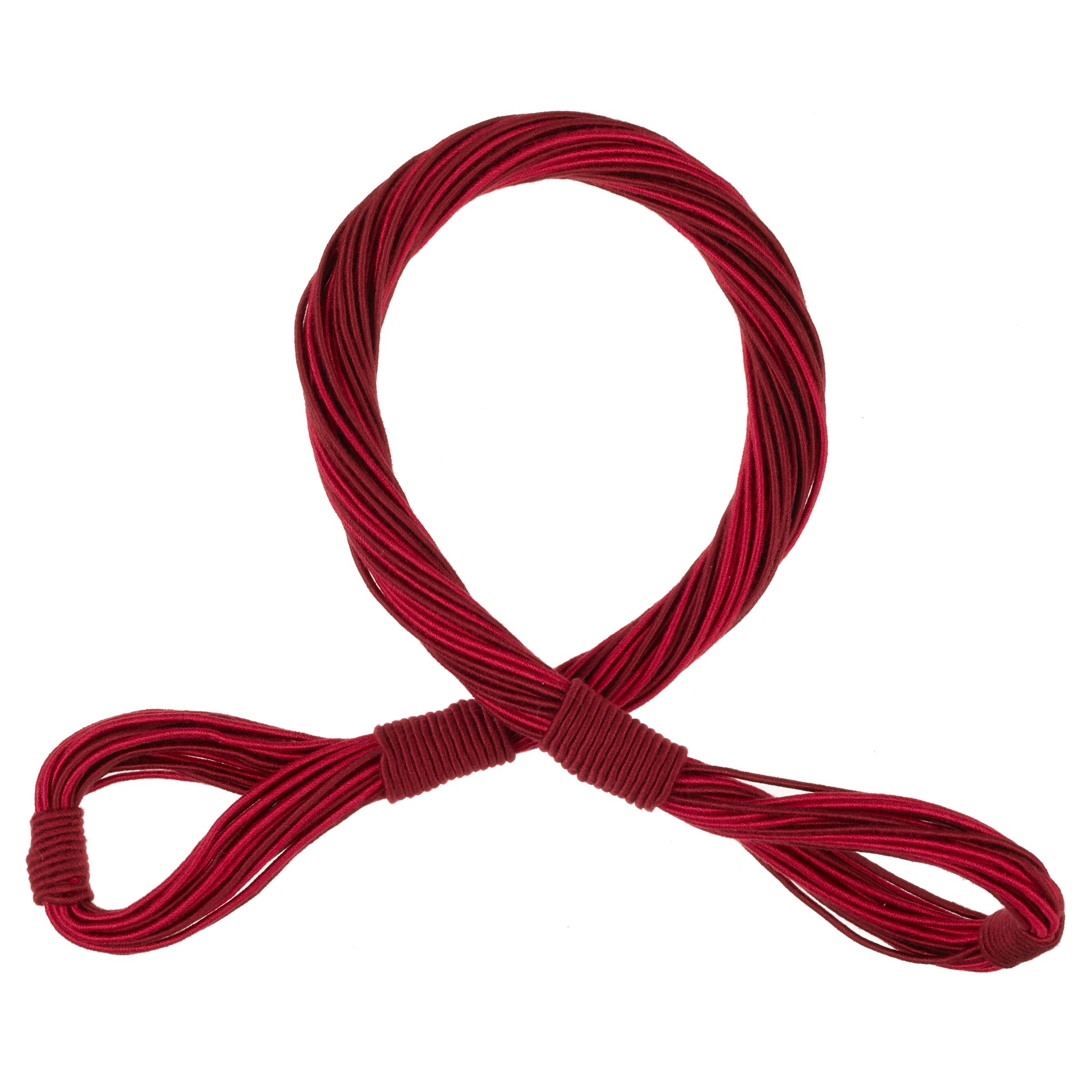 John Lewis Noodle Tie Back, Burgundy