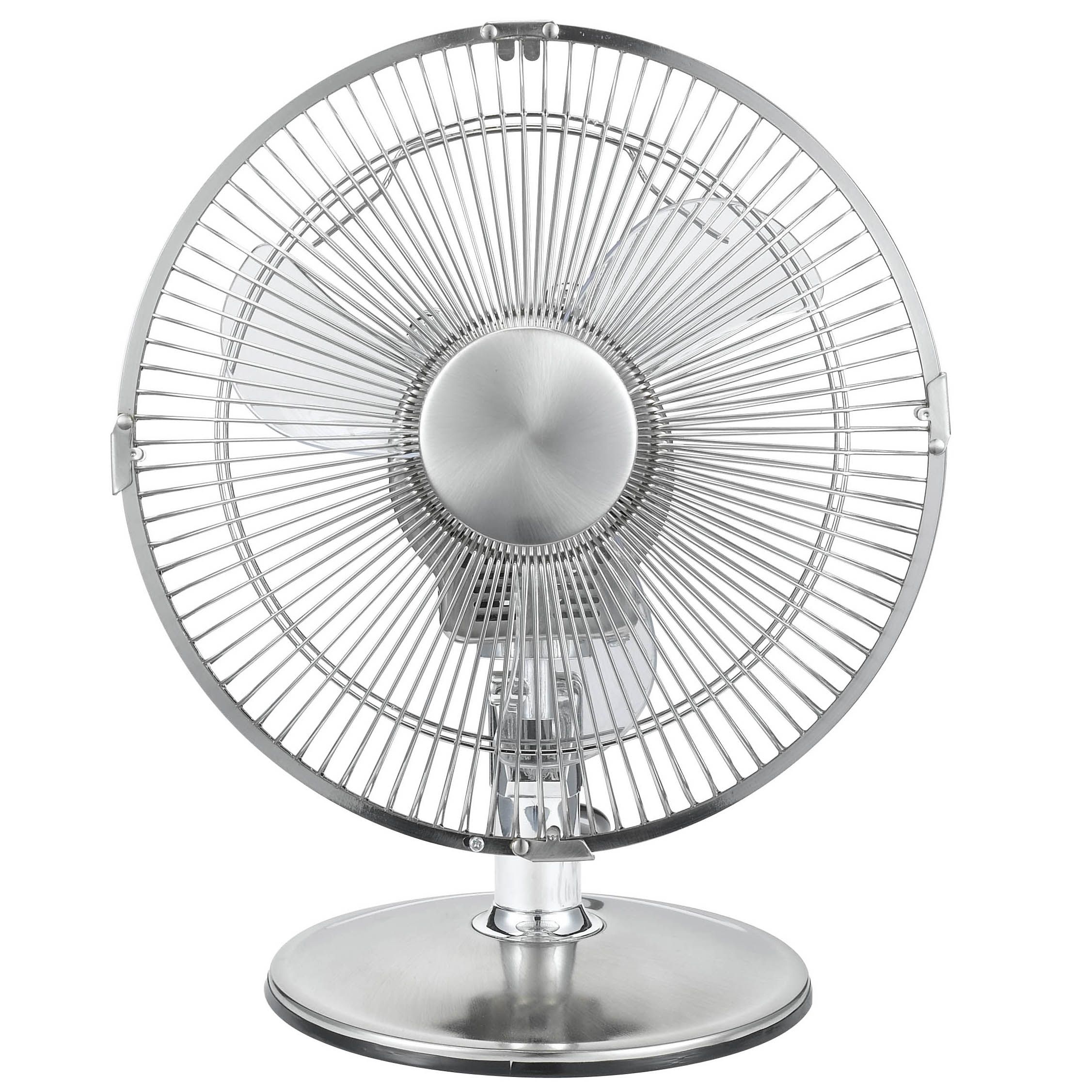 John Lewis JL10DBC Desk Fan, Chrome