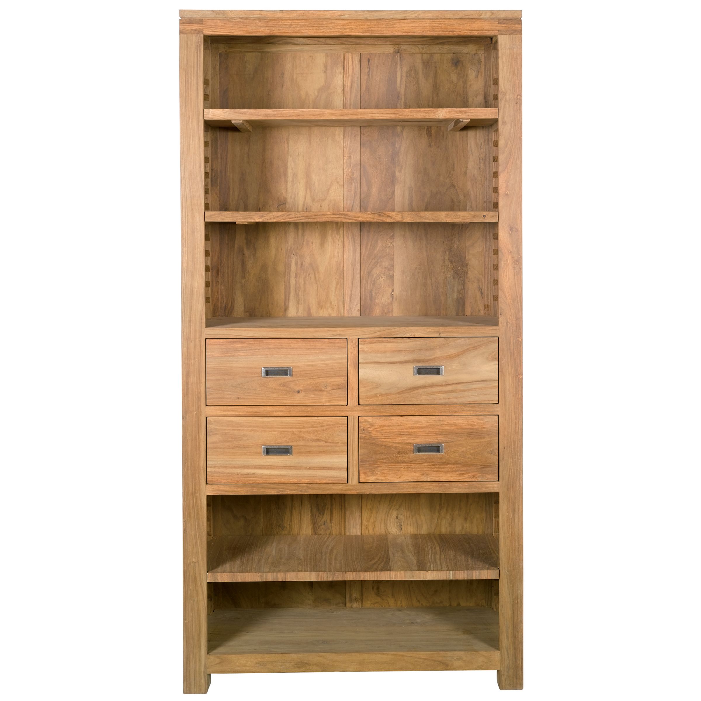 John Lewis Batamba Wide Bookcase