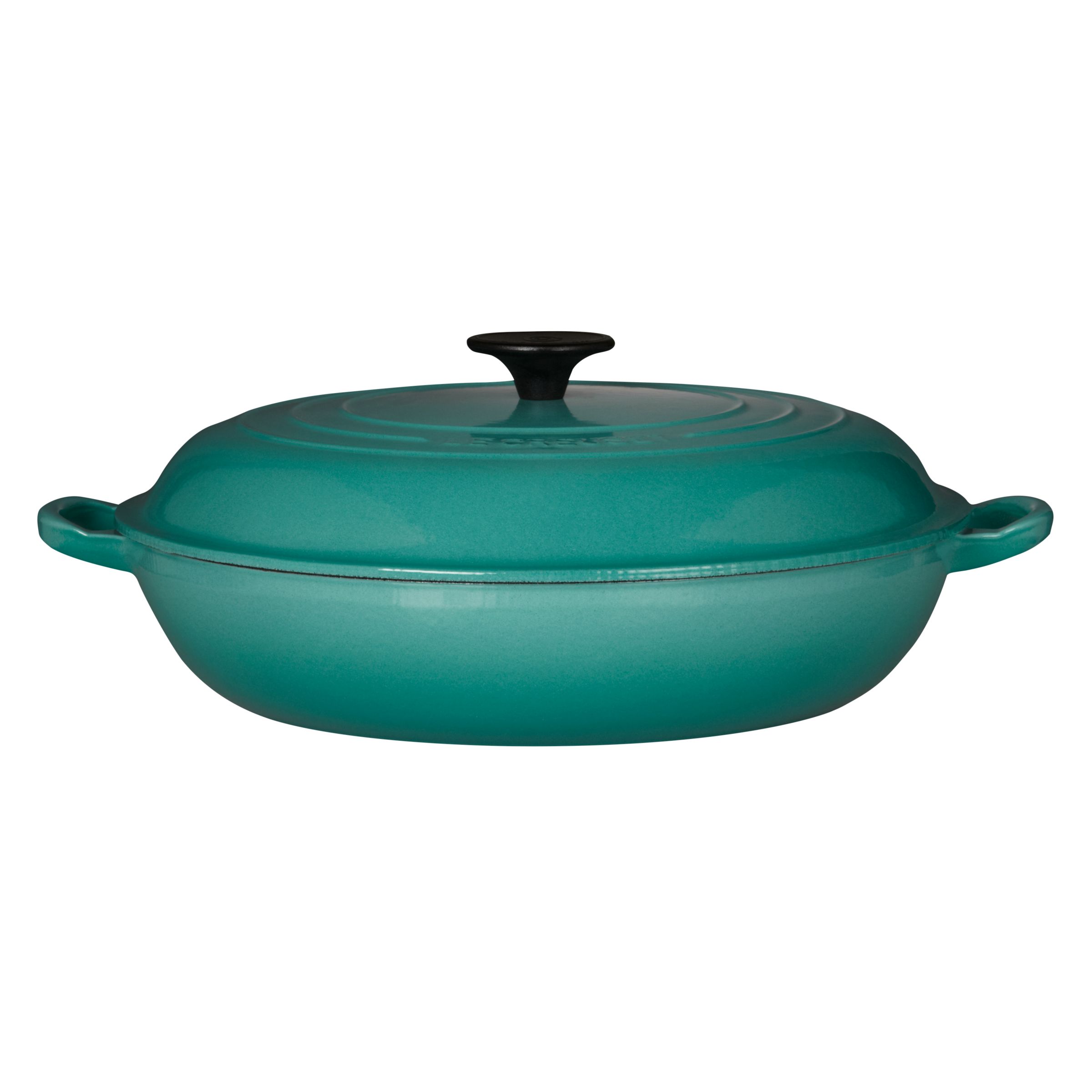 Le Creuset Shallow Casserole Teal 30cm