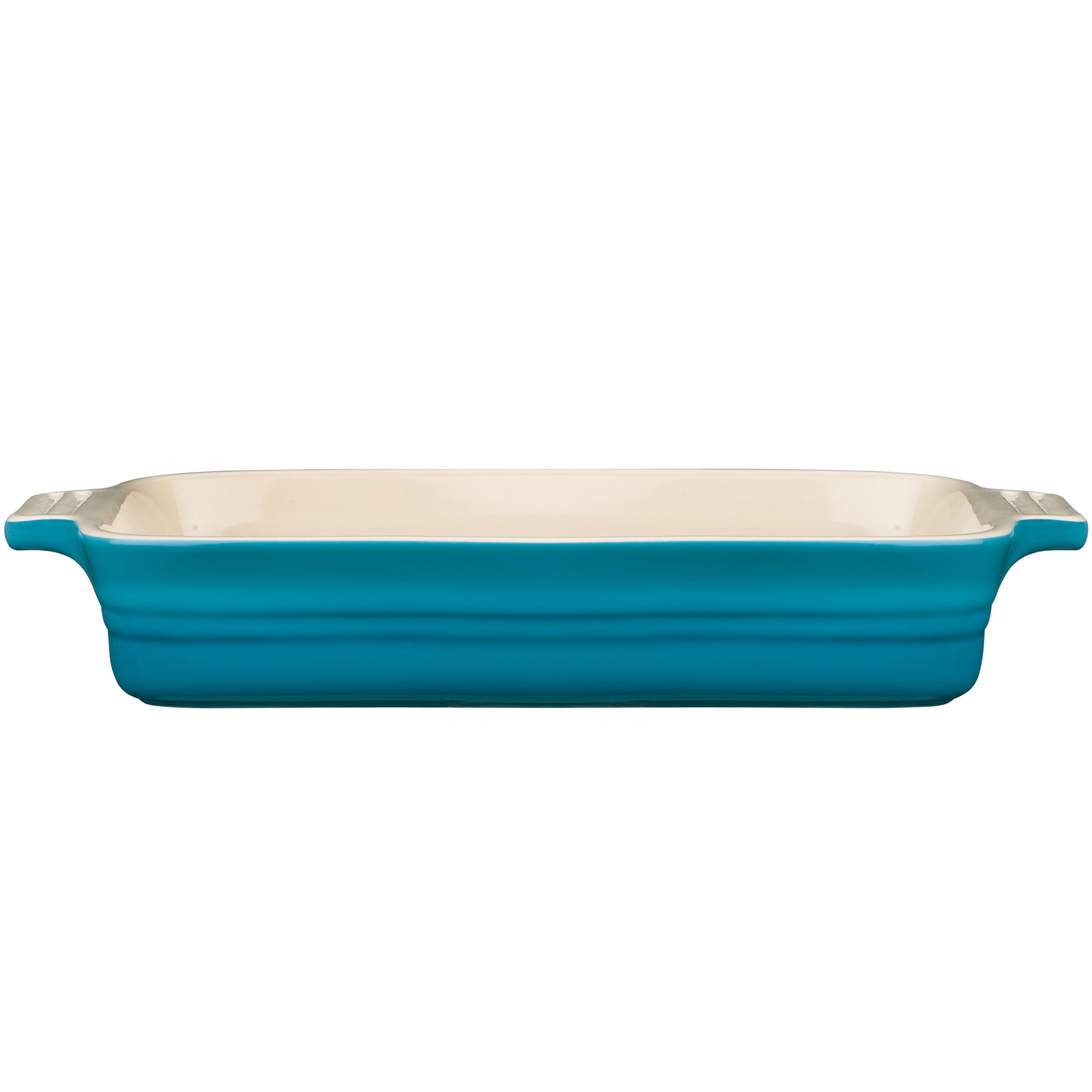 Click here for more information and to purchase - Le Creuset Rectangular Dish, Teal, 32cm