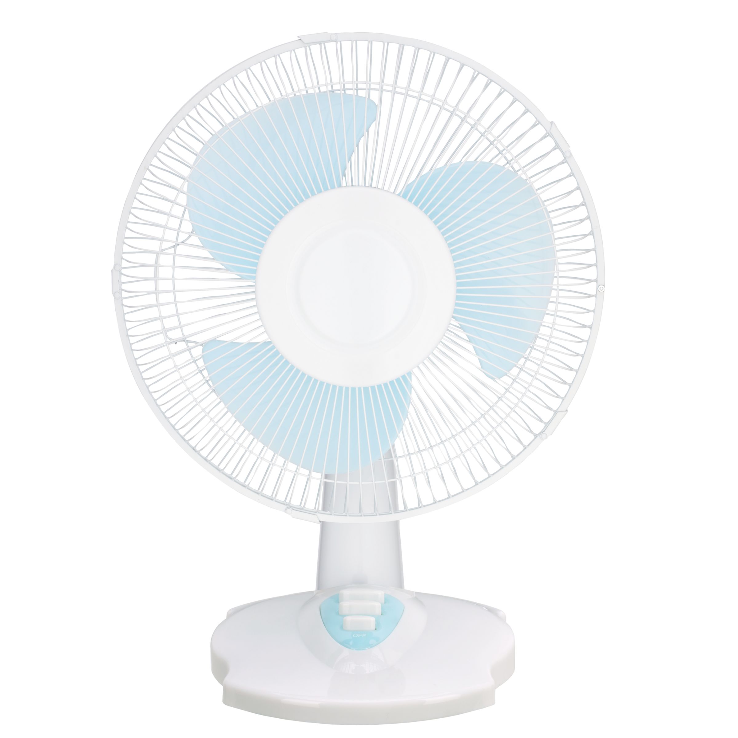 John Lewis Plastic Desk Fan, 9 Inch
