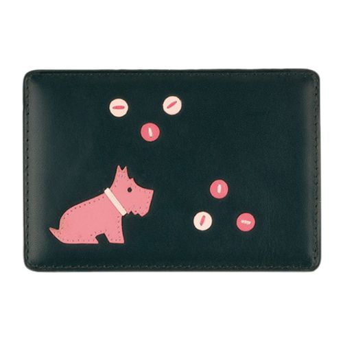 Radley Bubbles Travel Card Holder, Black