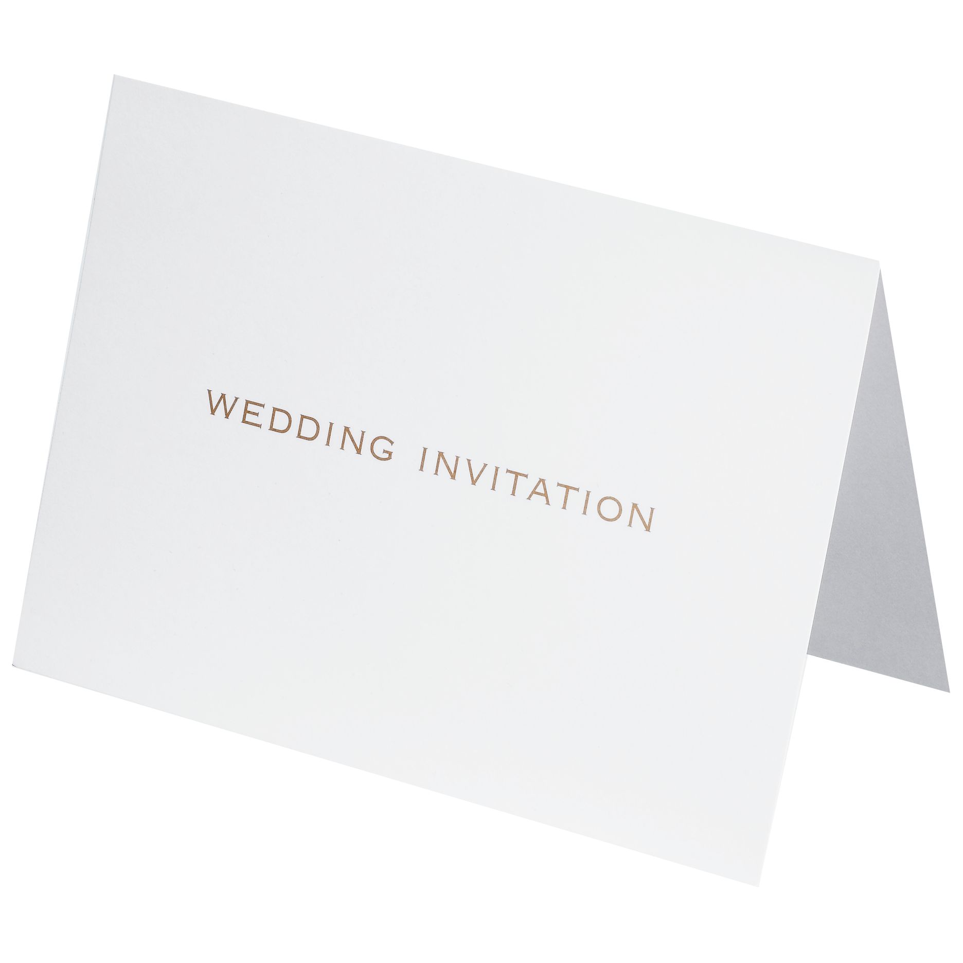 John Lewis Wedding Invitations, Set of 6
