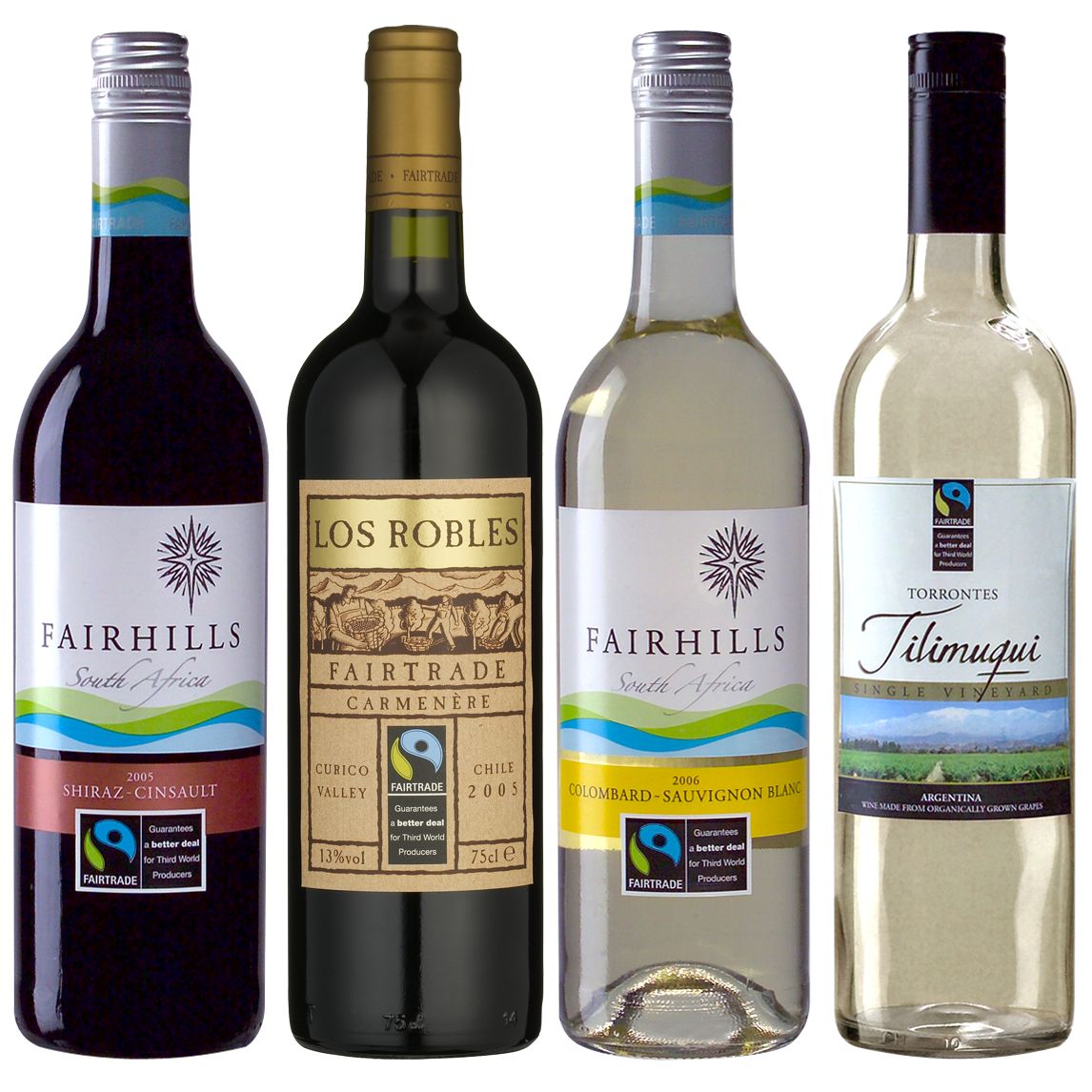 Fairtrade Wines Mixed Case of 12
