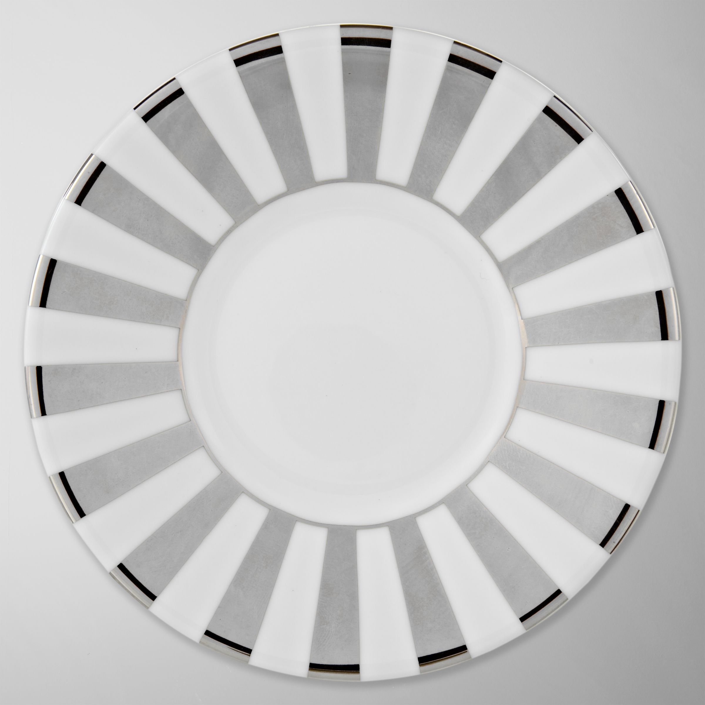 Wedgwood Jasper Conran Platinum Striped Espresso Saucer