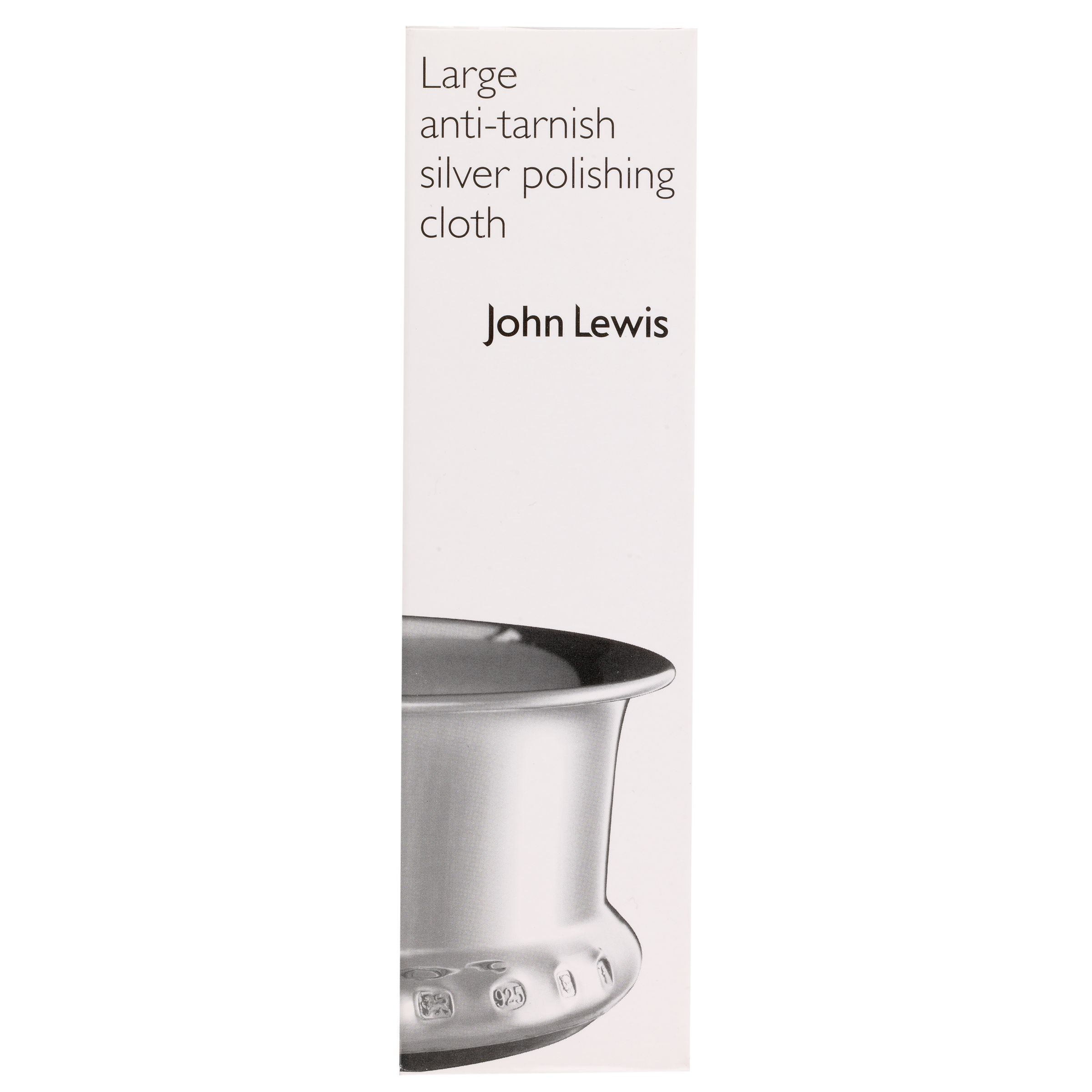 John Lewis AntiTarnish Silver Polishing Cloth