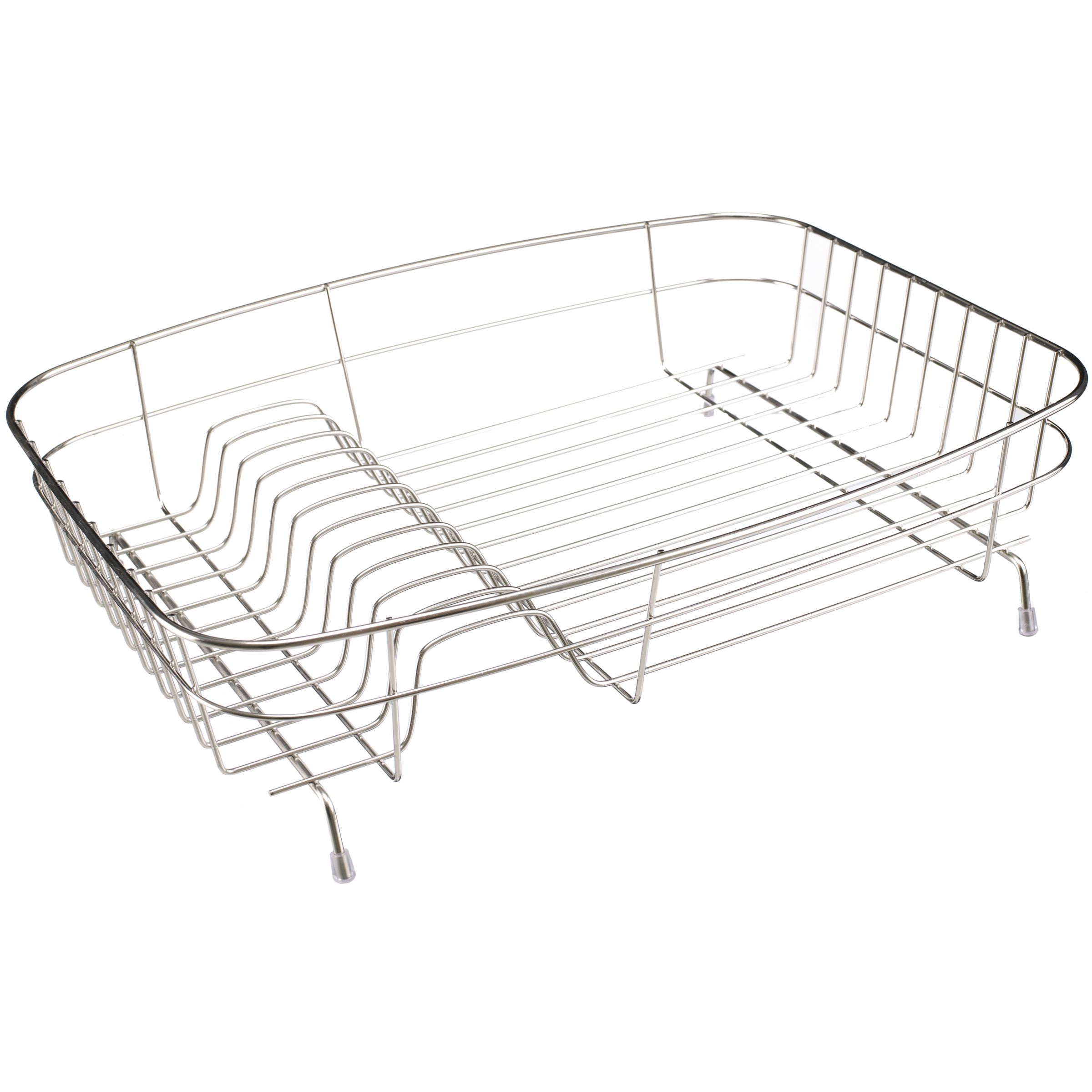 John Lewis Stainless Steel Dish Drainer