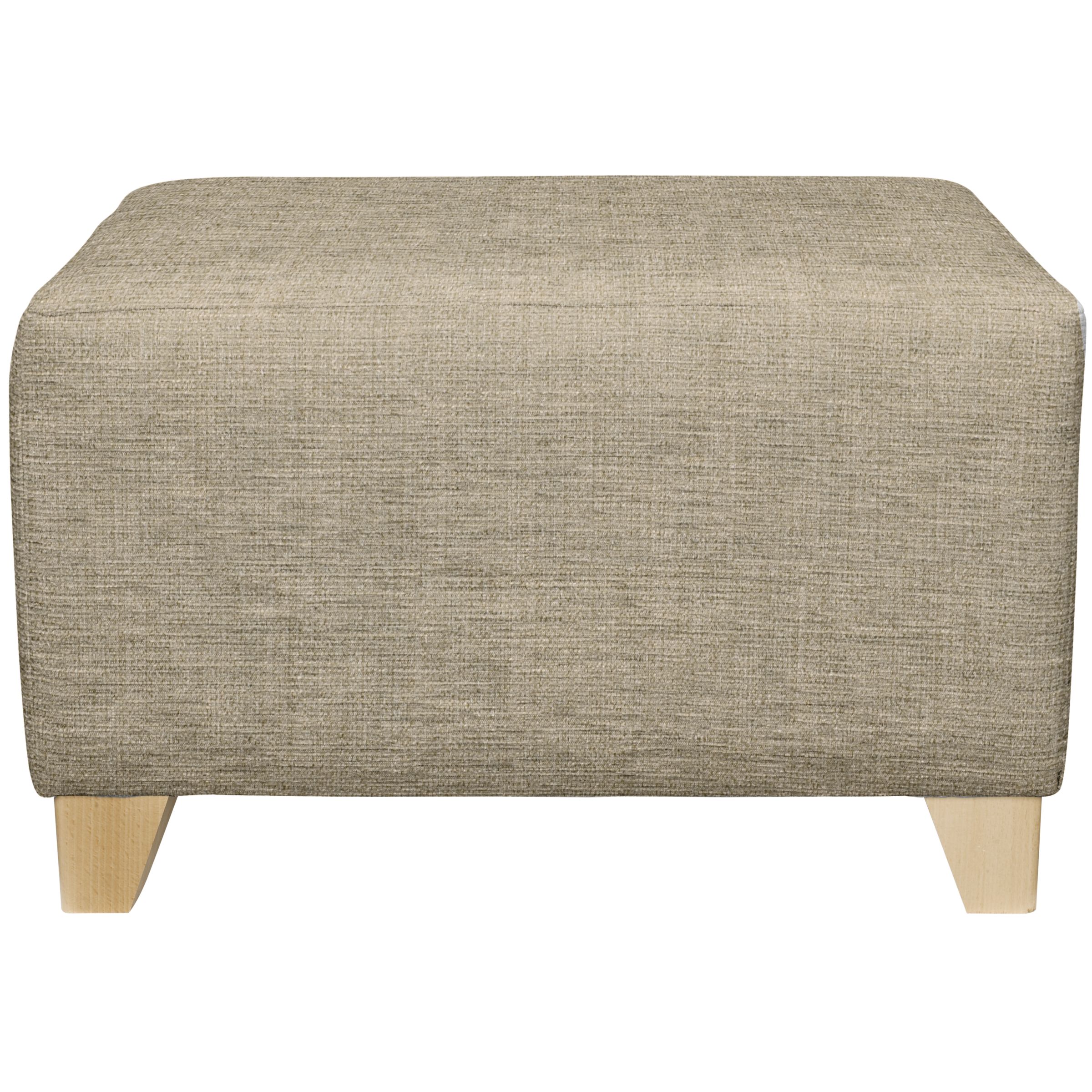 John Lewis Mezzo Footstool Stone