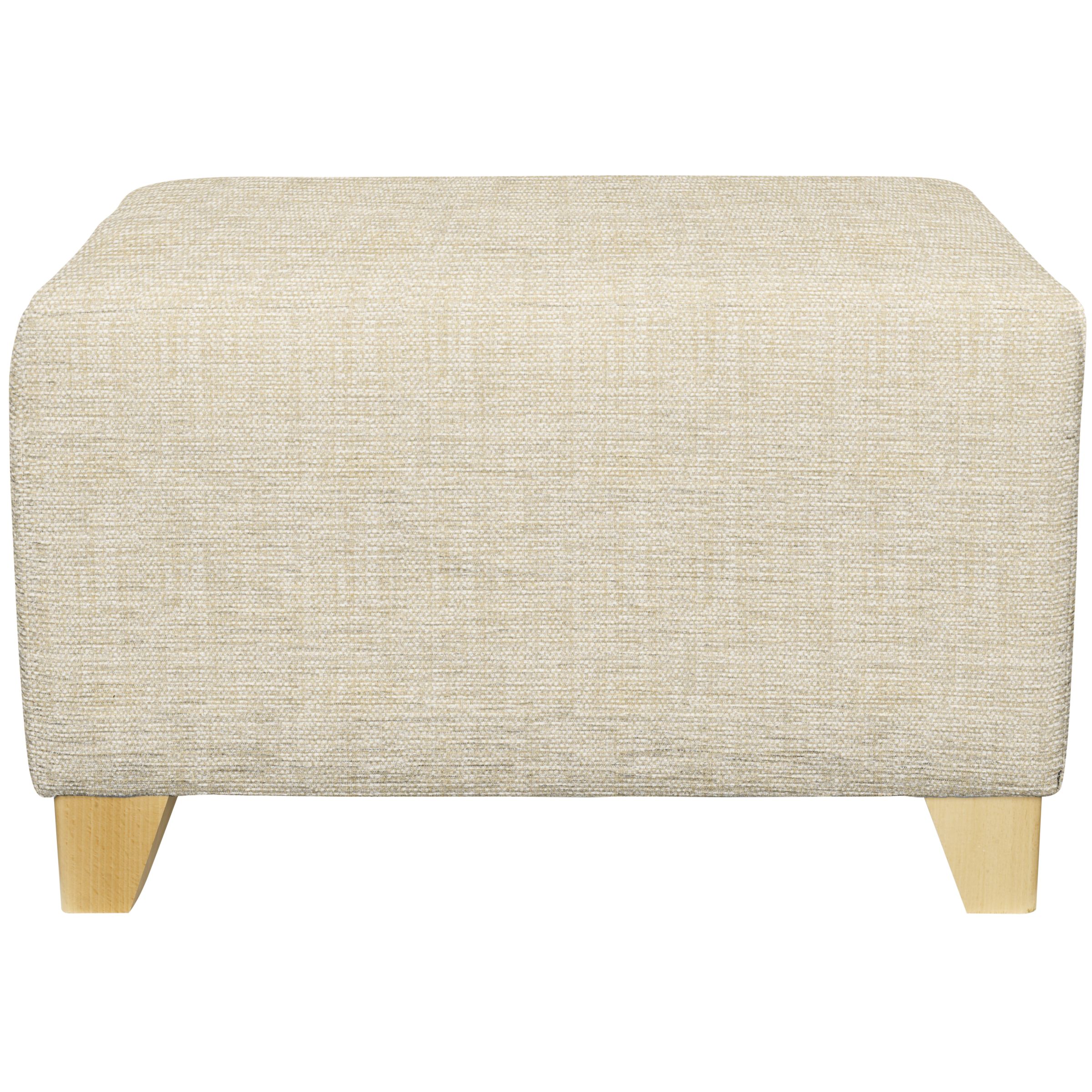 John Lewis Mezzo Footstool Natural