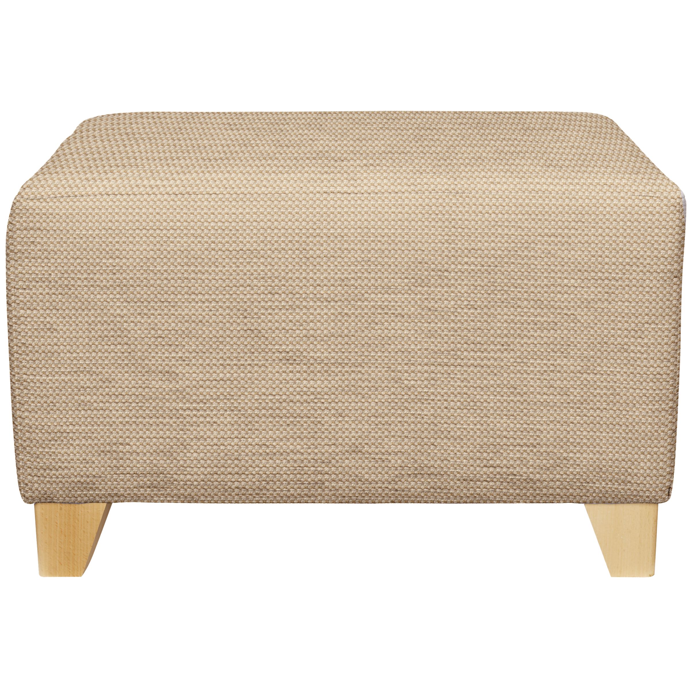 John Lewis Mezzo Footstool Mushroom
