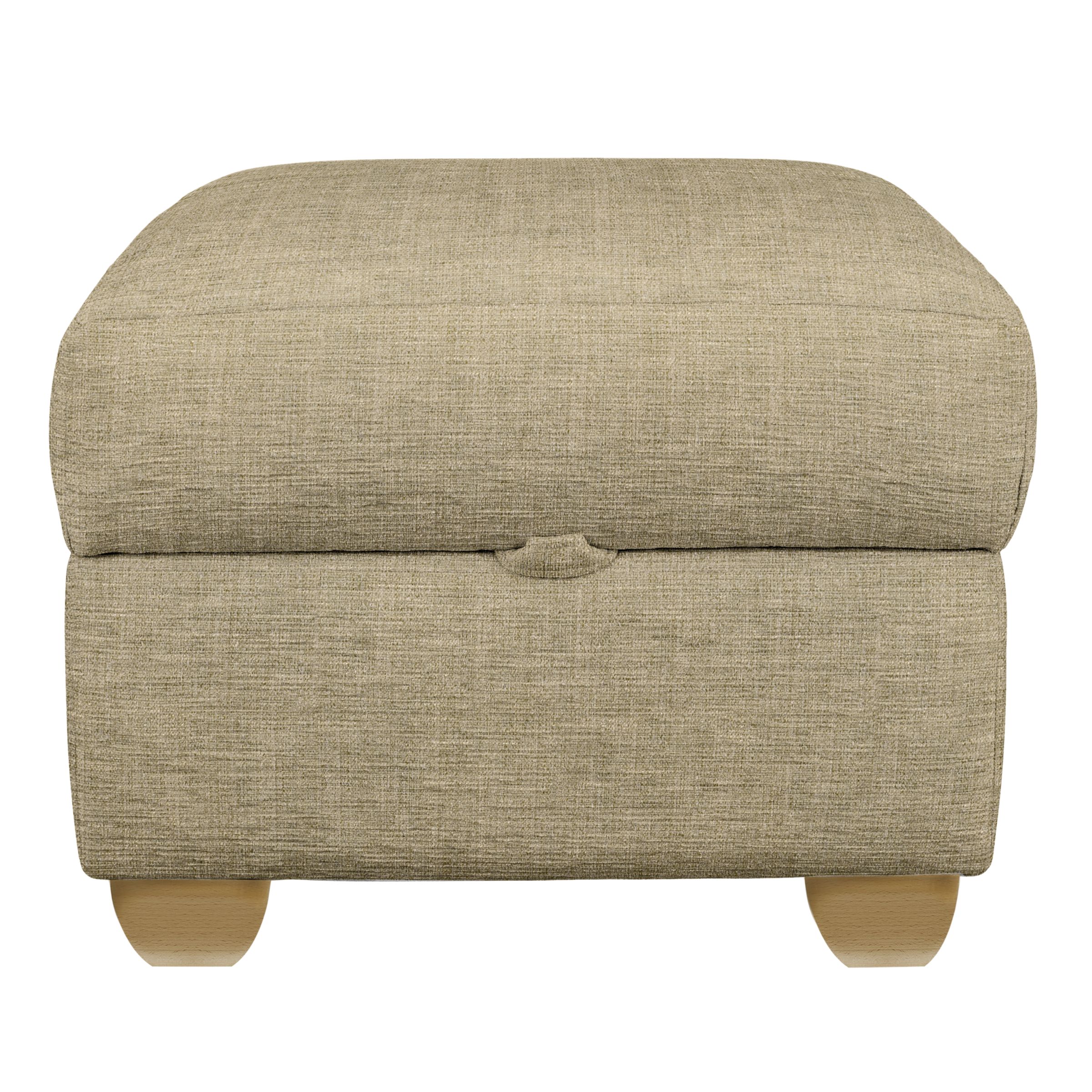 John Lewis Gino Footstool Stone