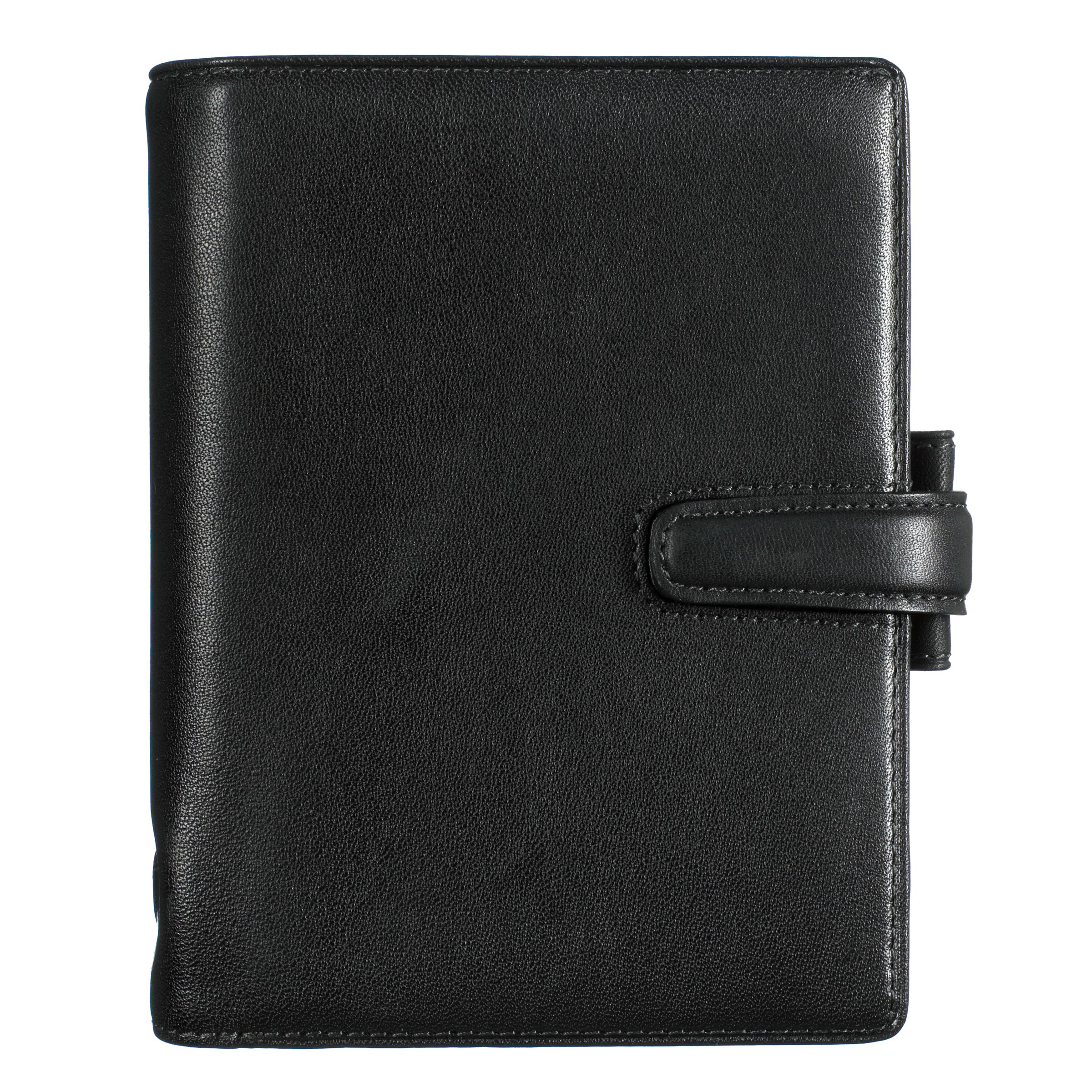 Filofax Guilford Personal Organiser, Standard, Black