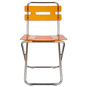 Unbranded Lolly Folding Chair- Orange