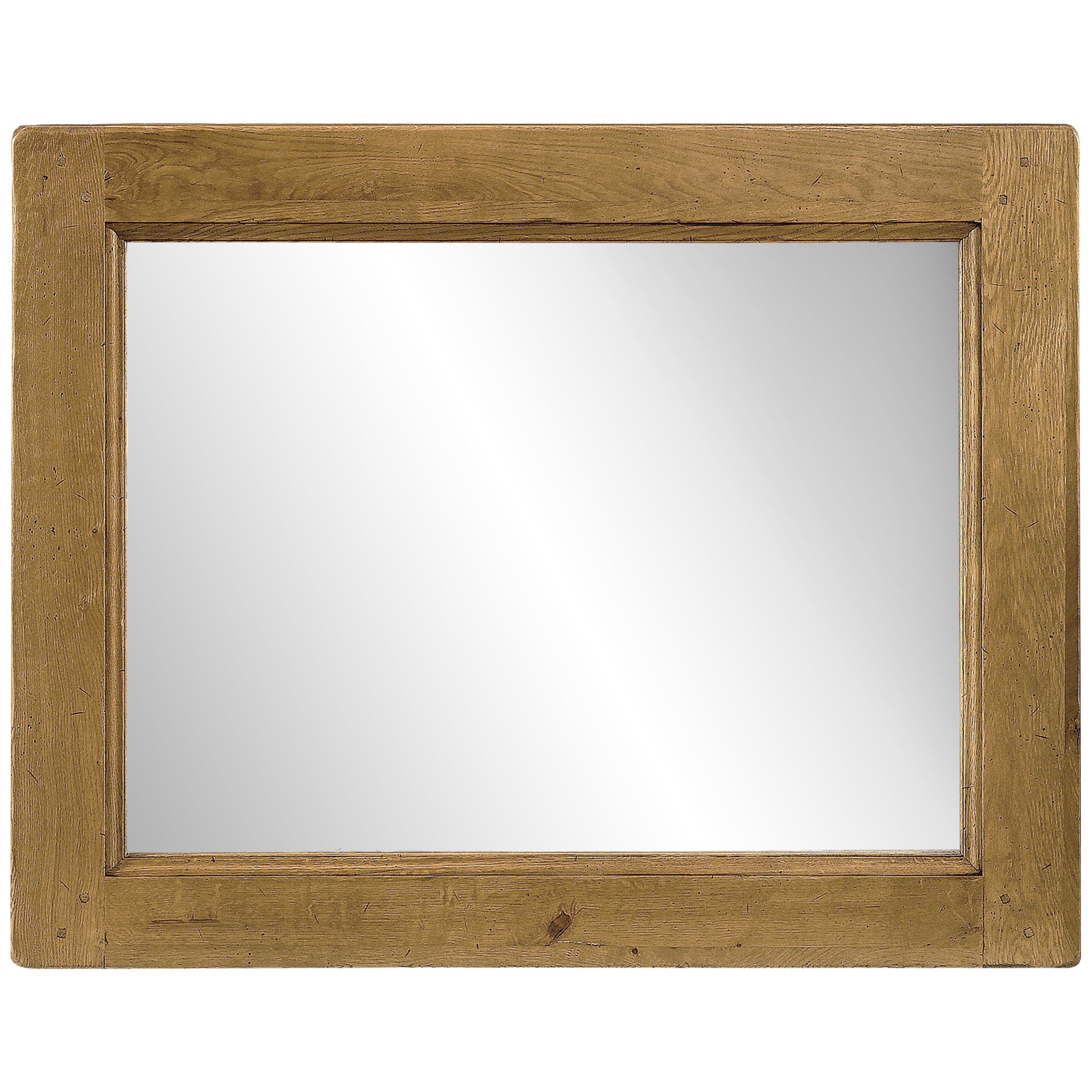 Made exclusively for John Lewis in the south of France from solid French oak, this distinctive and rustically styled collection is inspired by 18th and 19th century French antiques. Its hinges and keyholes are made from solid steel which is rusted and then hand-polished to give it the appearance of old rifles.The furniture has a distressed finish to create a comforting impression of age and use. The timber is selected for its natural characteristics and given time to dry and age, so no two pieces will be exactly alike in colour or grain. This light finish is called Alsace.Traditional production methods allow for movement in the panels as the wood expands and contracts with changes in temperature and humidity. To maintain its rustic appearance, splits and holes in the wood will be filled and should not be considered a fault.To maintain its natural lustre and counteract the drying effect of central heating, simply apply a natural beeswax a couple of times a year. Avoid the use of silicone spray polish and wipe up spillage with a damp cloth. Delivered fully assembled. Exclusive to John Lewis.
